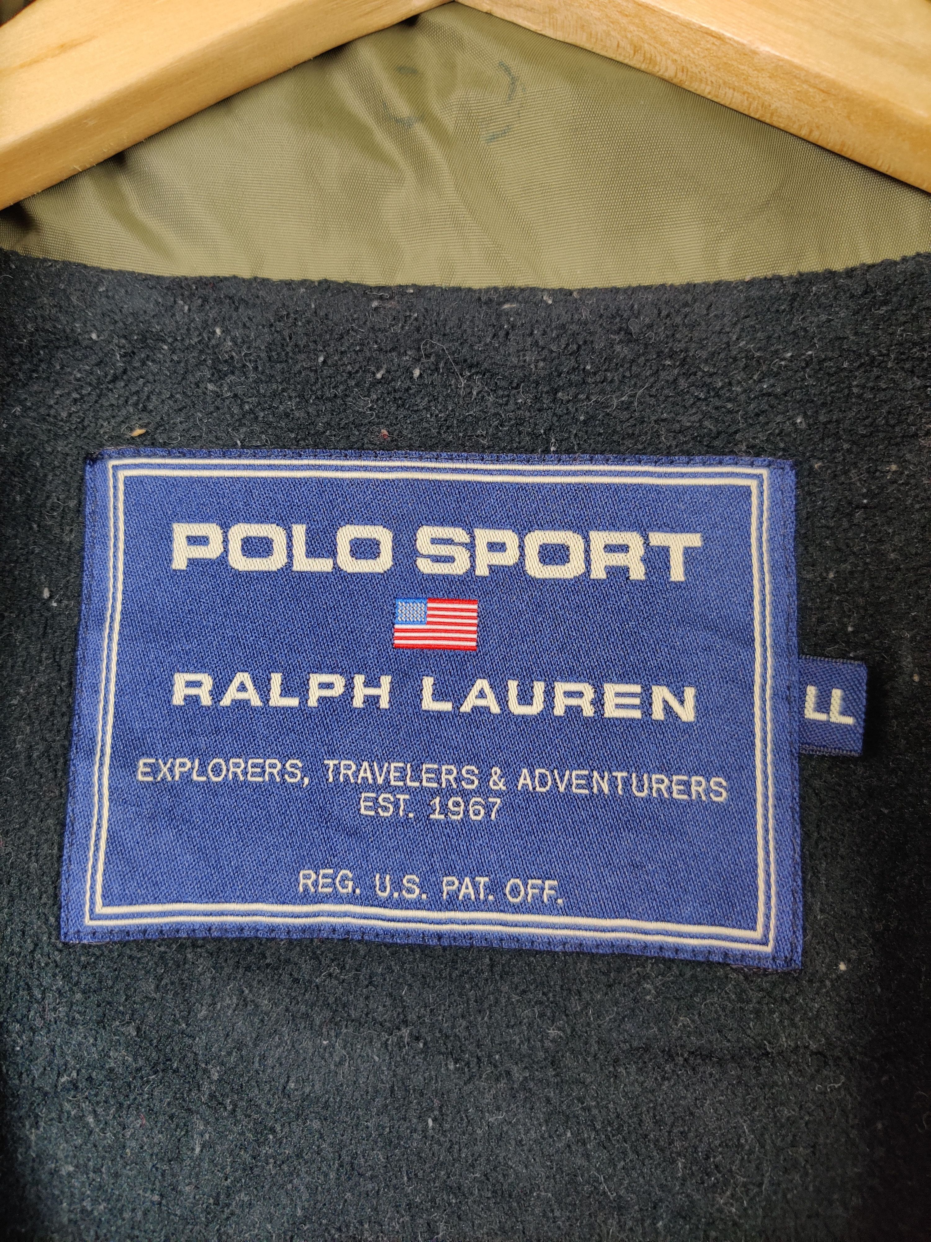 Polo Ralph Lauren Vintage Polo Ralph Lauren Sport Zipper Jacket Size US XXL / EU 58 / 5 - 8 Thumbnail