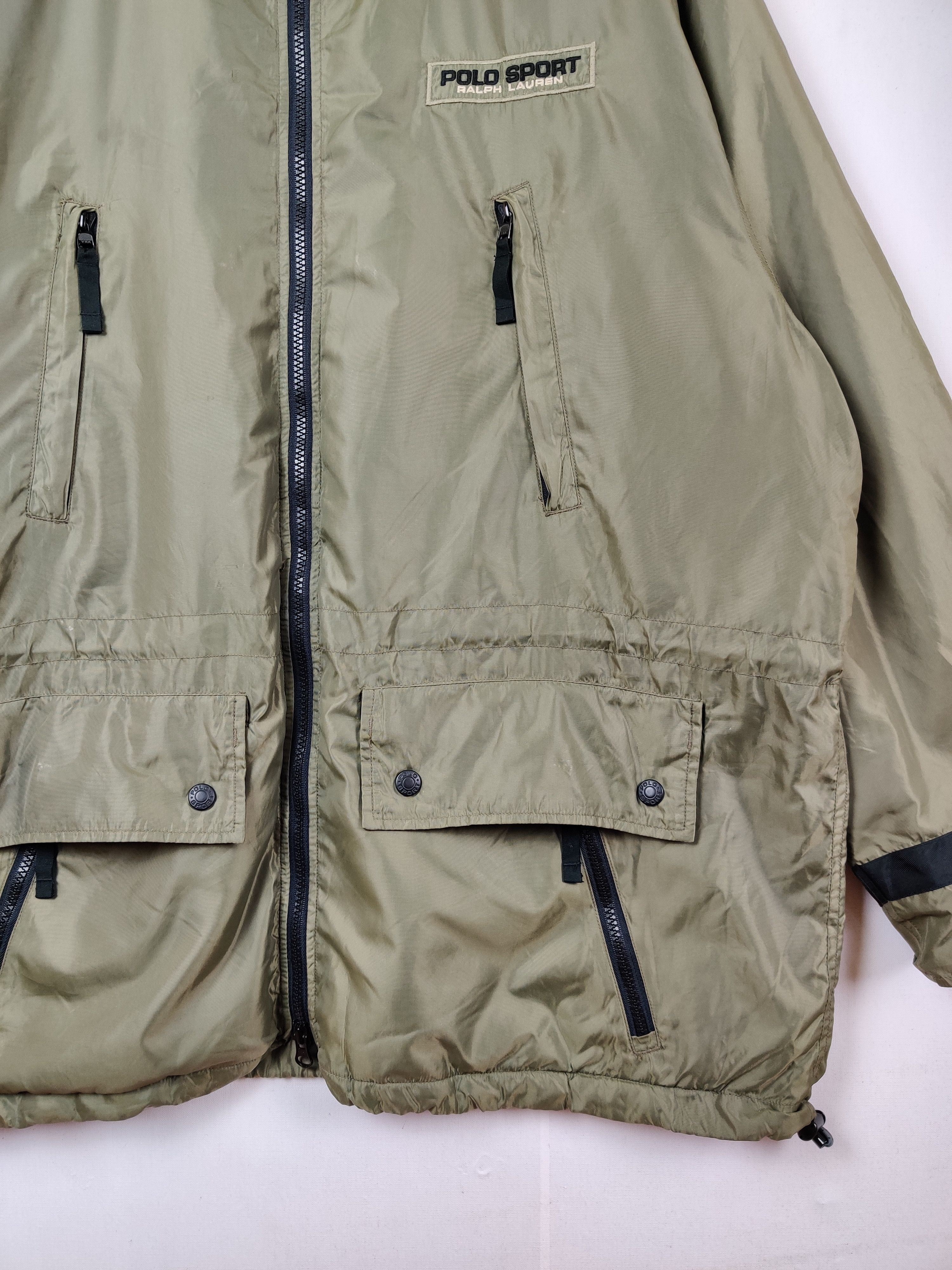 Polo Ralph Lauren Vintage Polo Ralph Lauren Sport Zipper Jacket Size US XXL / EU 58 / 5 - 6 Thumbnail