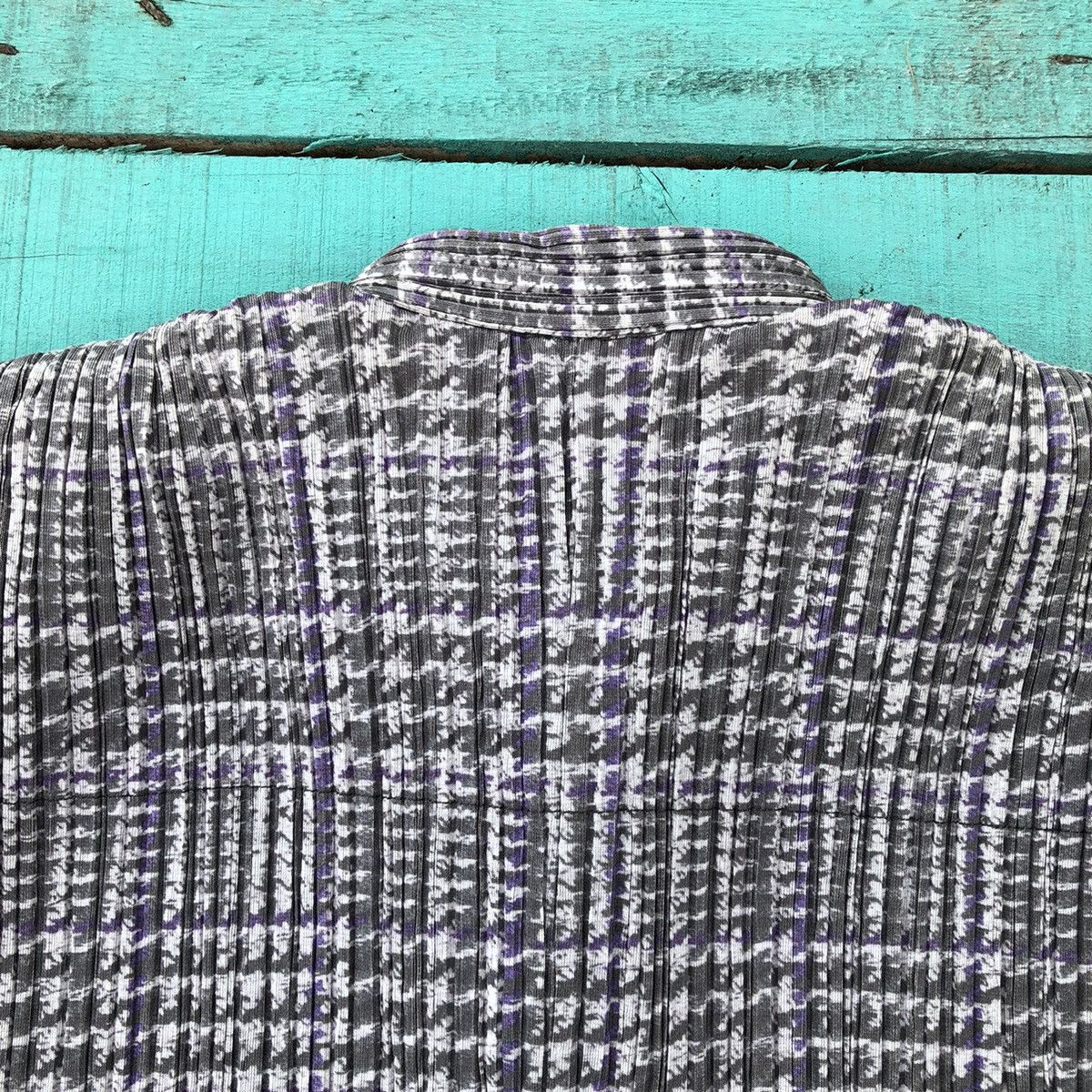 Pleats Please Issey Miyake By Issey Miyake Pleats Please Design Light Jacket Size M / US 6-8 / IT 42-44 - 8 Thumbnail