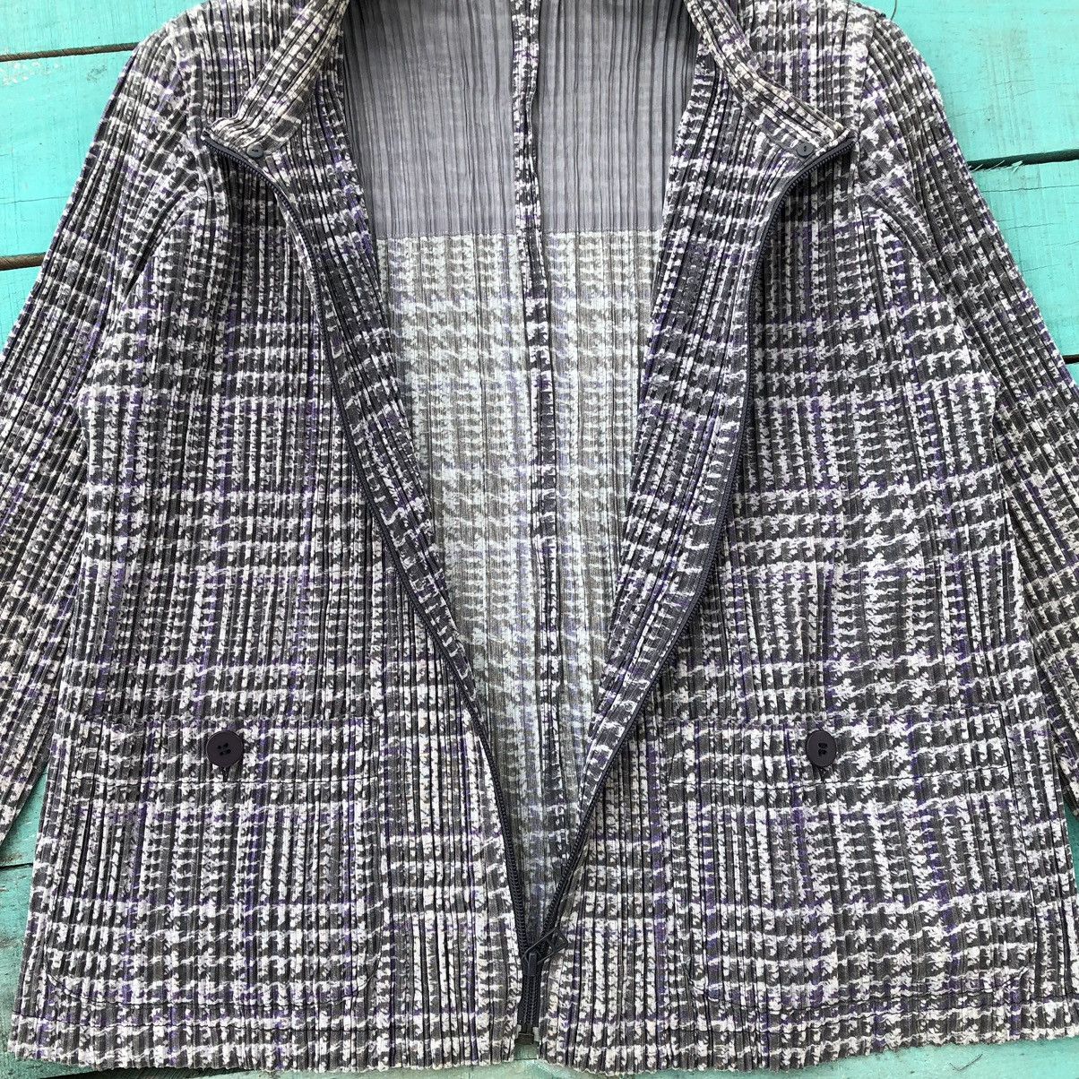 Pleats Please Issey Miyake By Issey Miyake Pleats Please Design Light Jacket Size M / US 6-8 / IT 42-44 - 7 Thumbnail