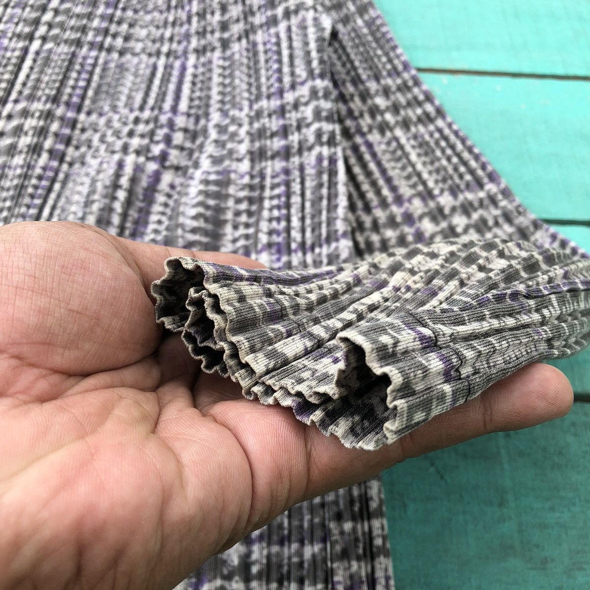 Pleats Please Issey Miyake By Issey Miyake Pleats Please Design Light Jacket Size M / US 6-8 / IT 42-44 - 6 Thumbnail