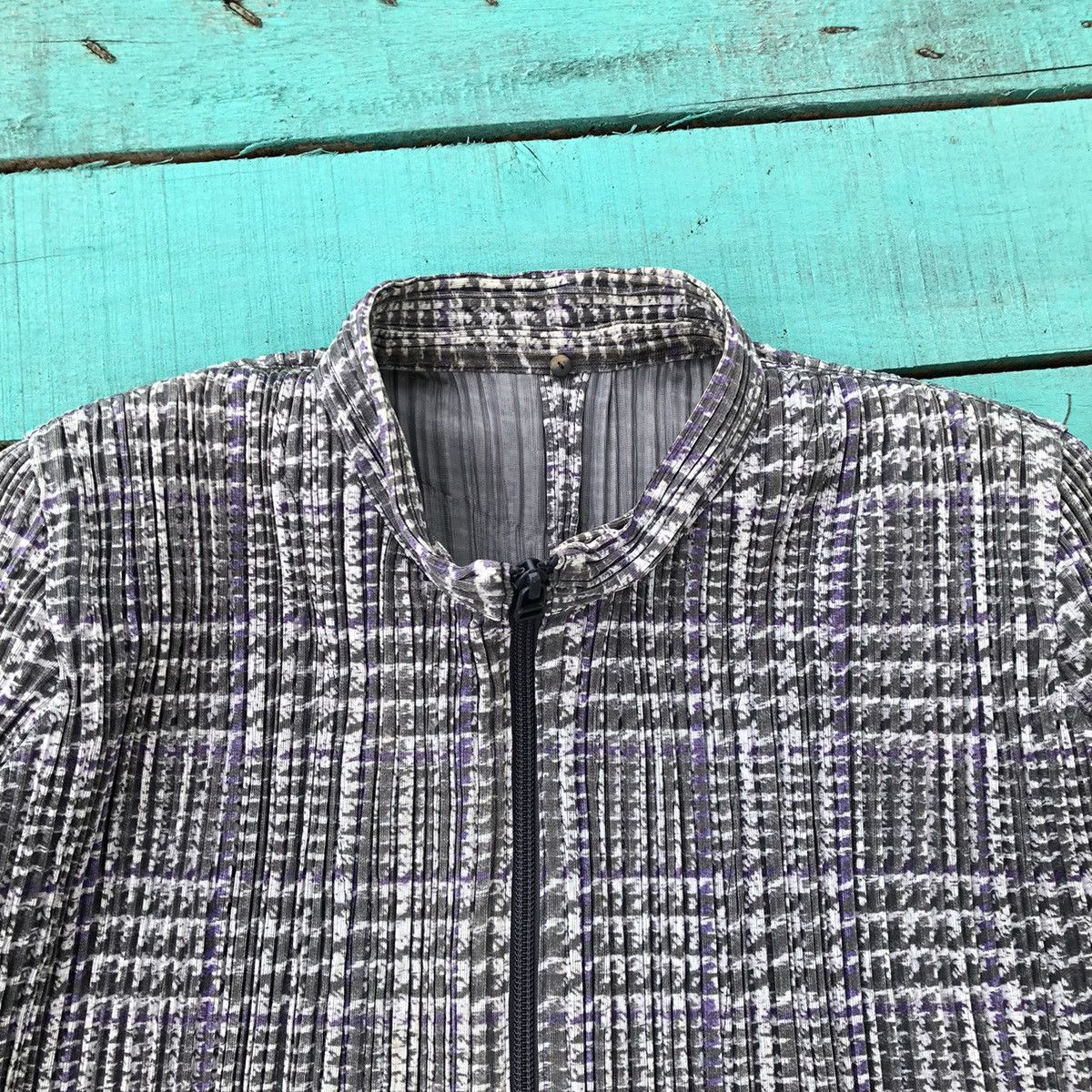 Pleats Please Issey Miyake By Issey Miyake Pleats Please Design Light Jacket Size M / US 6-8 / IT 42-44 - 4 Thumbnail