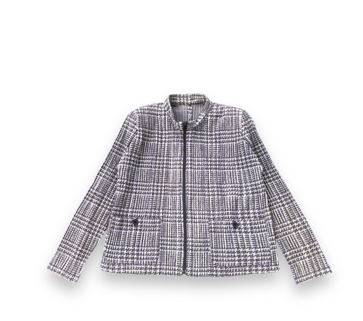 Pleats Please Issey Miyake By Issey Miyake Pleats Please Design Light Jacket Size M / US 6-8 / IT 42-44 - 1 Thumbnail