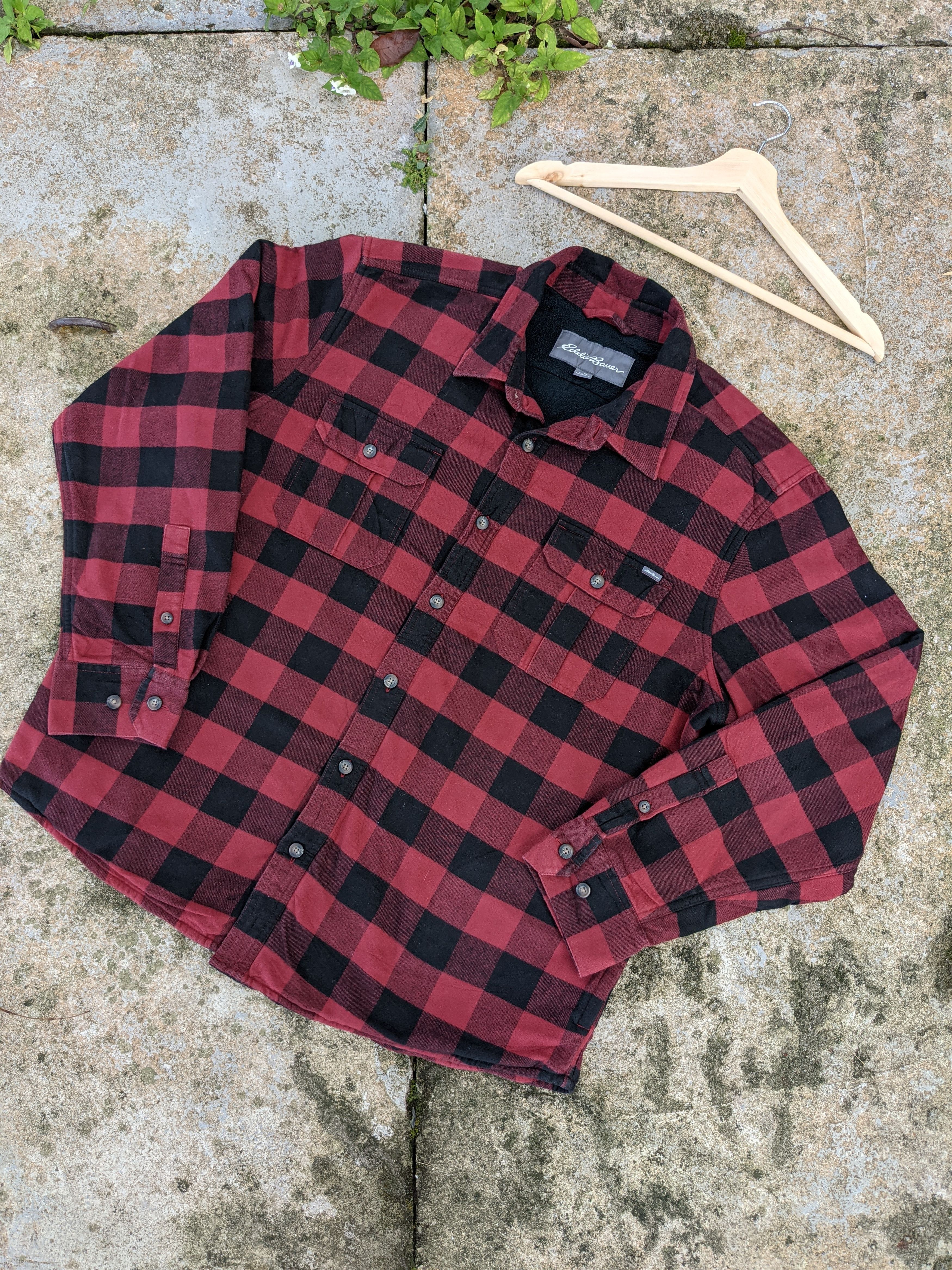 Eddie Bauer Eddie Bauer flannel jacket Size US XL / EU 56 / 4 - 1 Thumbnail