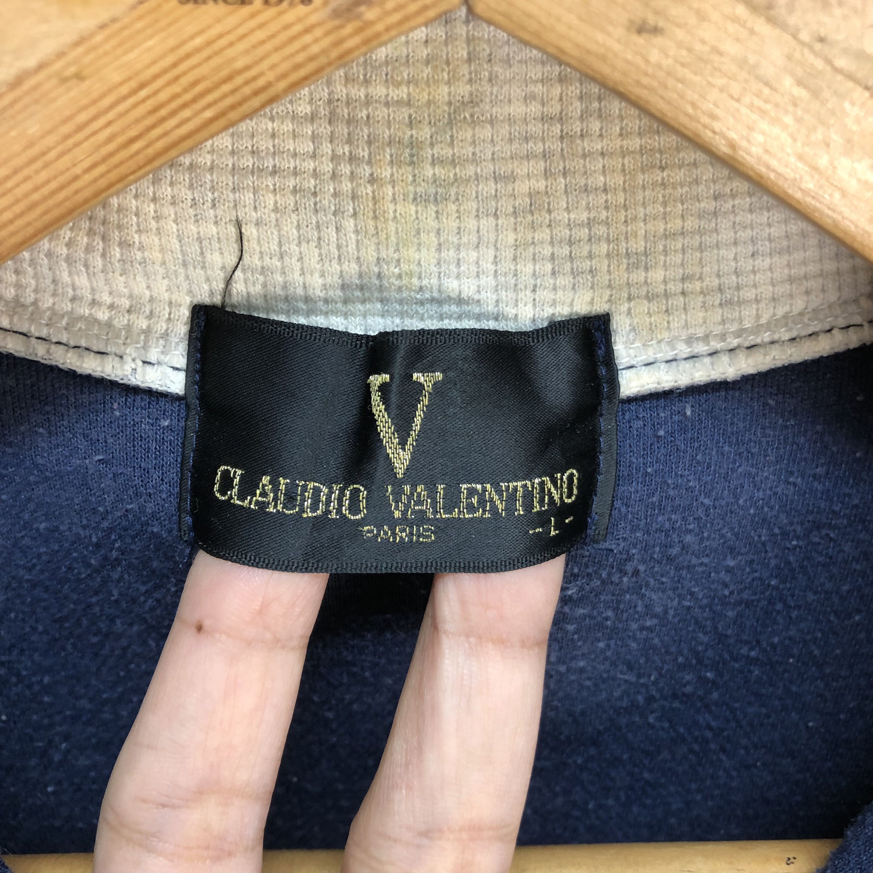 Valentino Claudio Valentino Half Zip Turtle Neck Sweatshirts #5798-207 Size US L / EU 52-54 / 3 - 7 Thumbnail