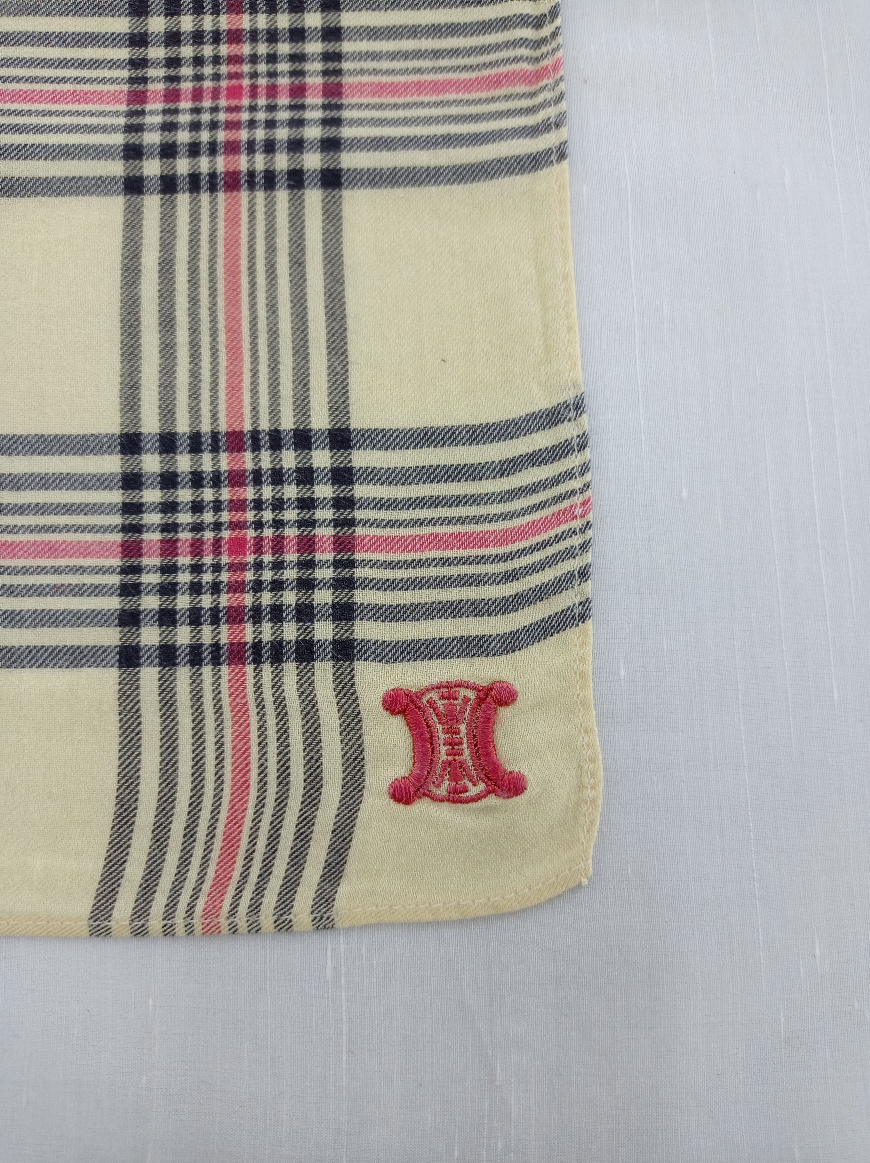 Celine Vintage Celine Handkerchief / Neckwear / Bandana Size ONE SIZE - 4 Thumbnail