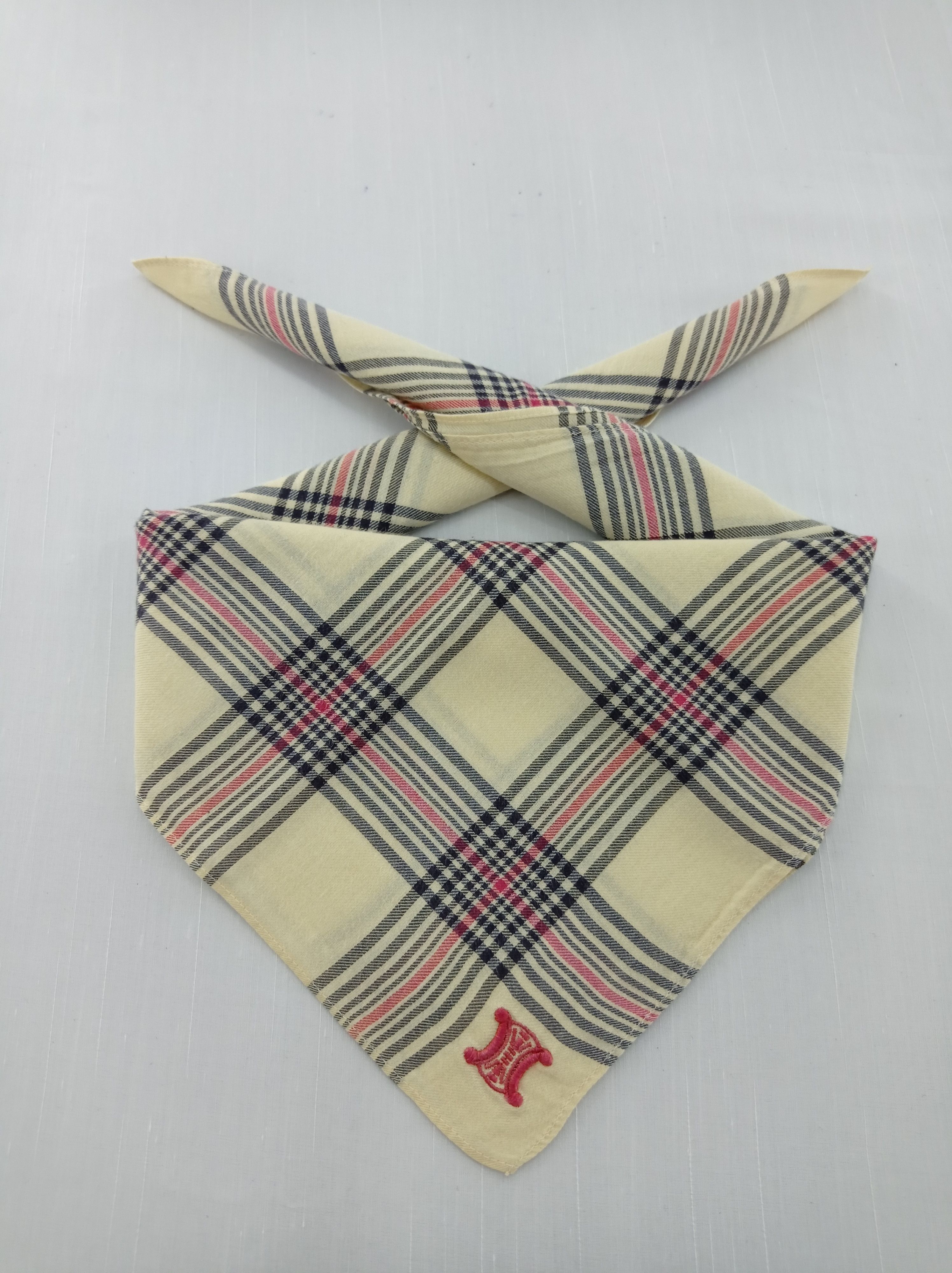Celine Vintage Celine Handkerchief / Neckwear / Bandana Size ONE SIZE - 2 Thumbnail