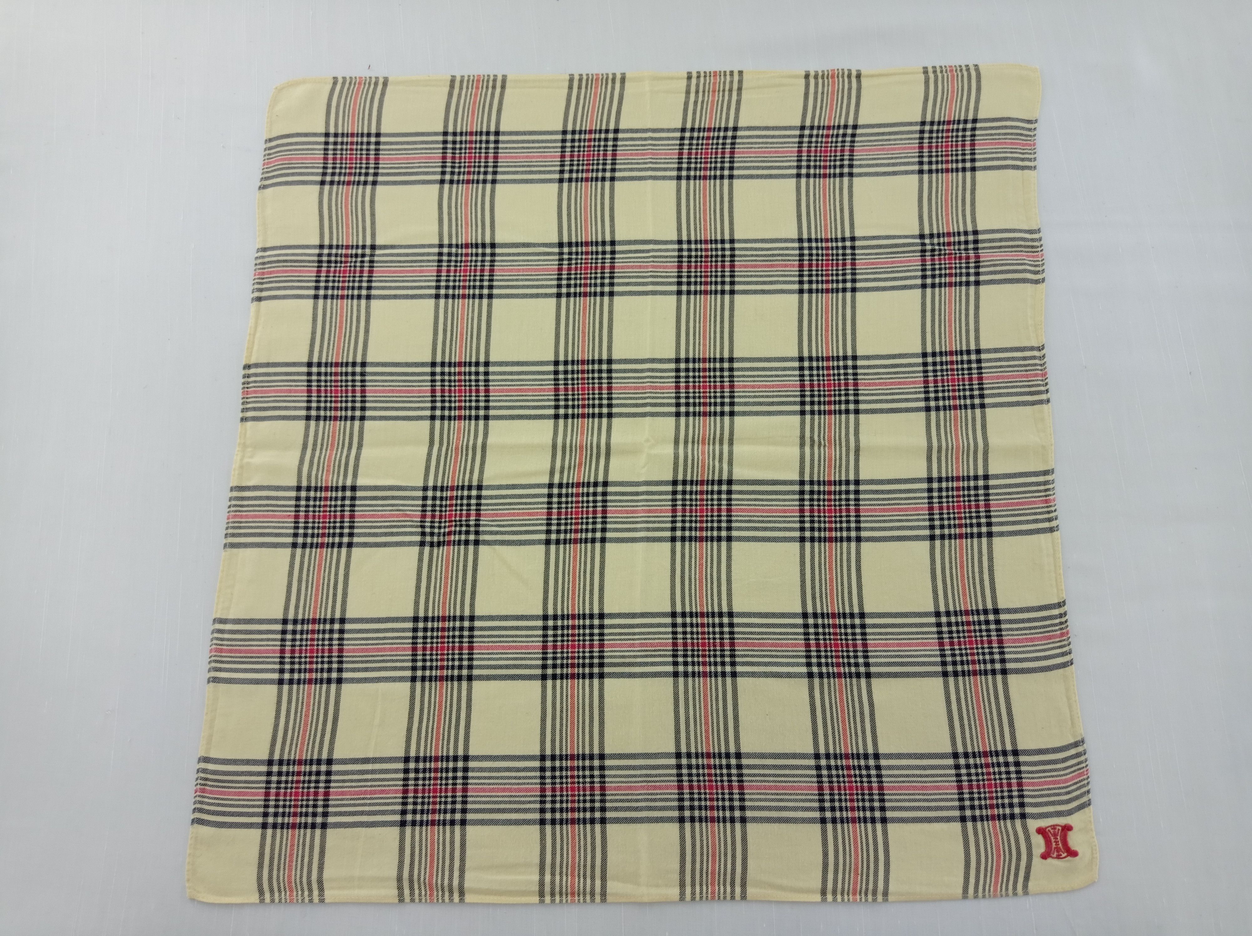 Celine Vintage Celine Handkerchief / Neckwear / Bandana Size ONE SIZE - 1 Thumbnail