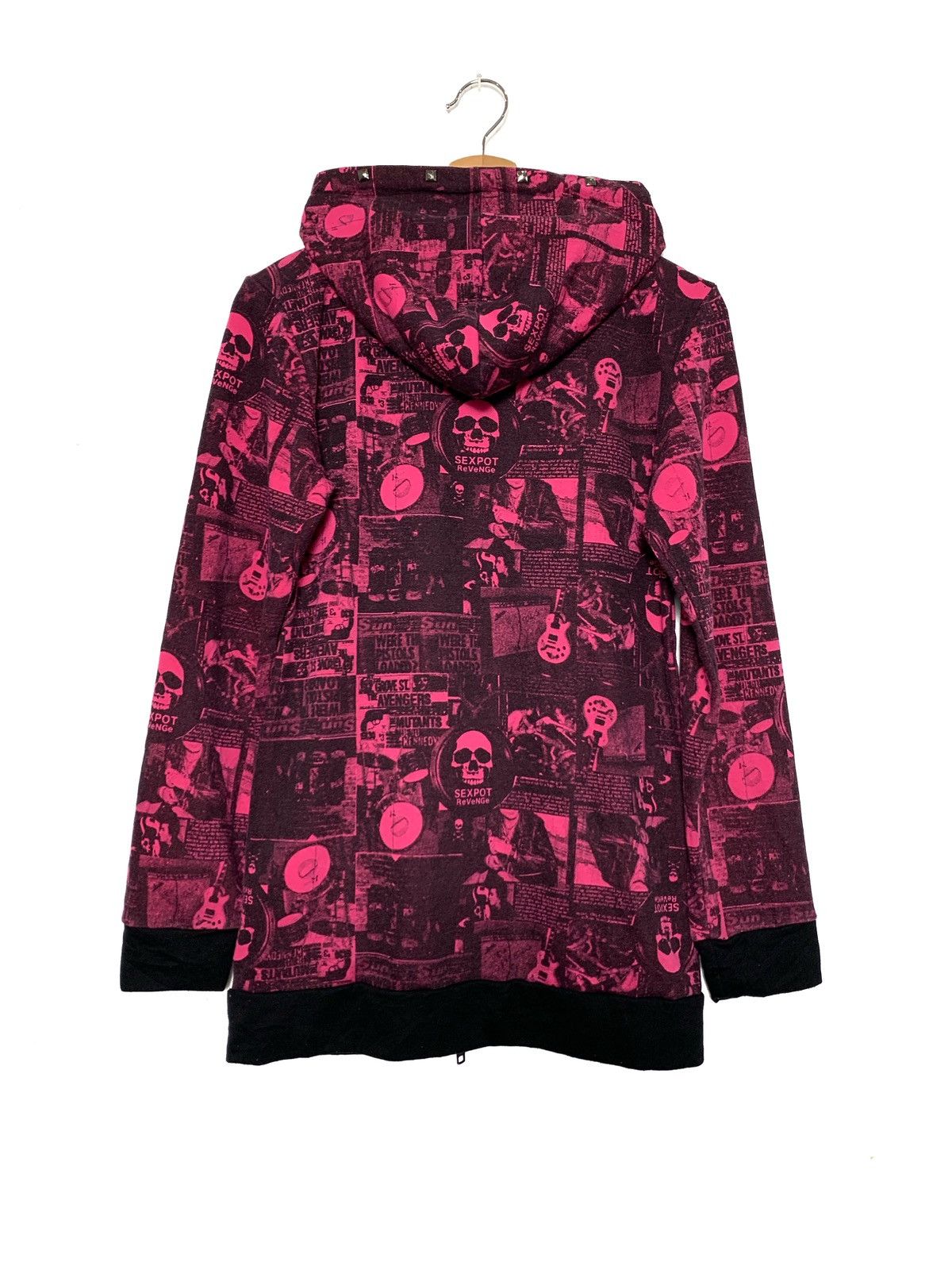 Japanese Brand Sex Pot Revenge Punk Seditionaries Studed Hoodies Size US M / EU 48-50 / 2 - 3 Thumbnail