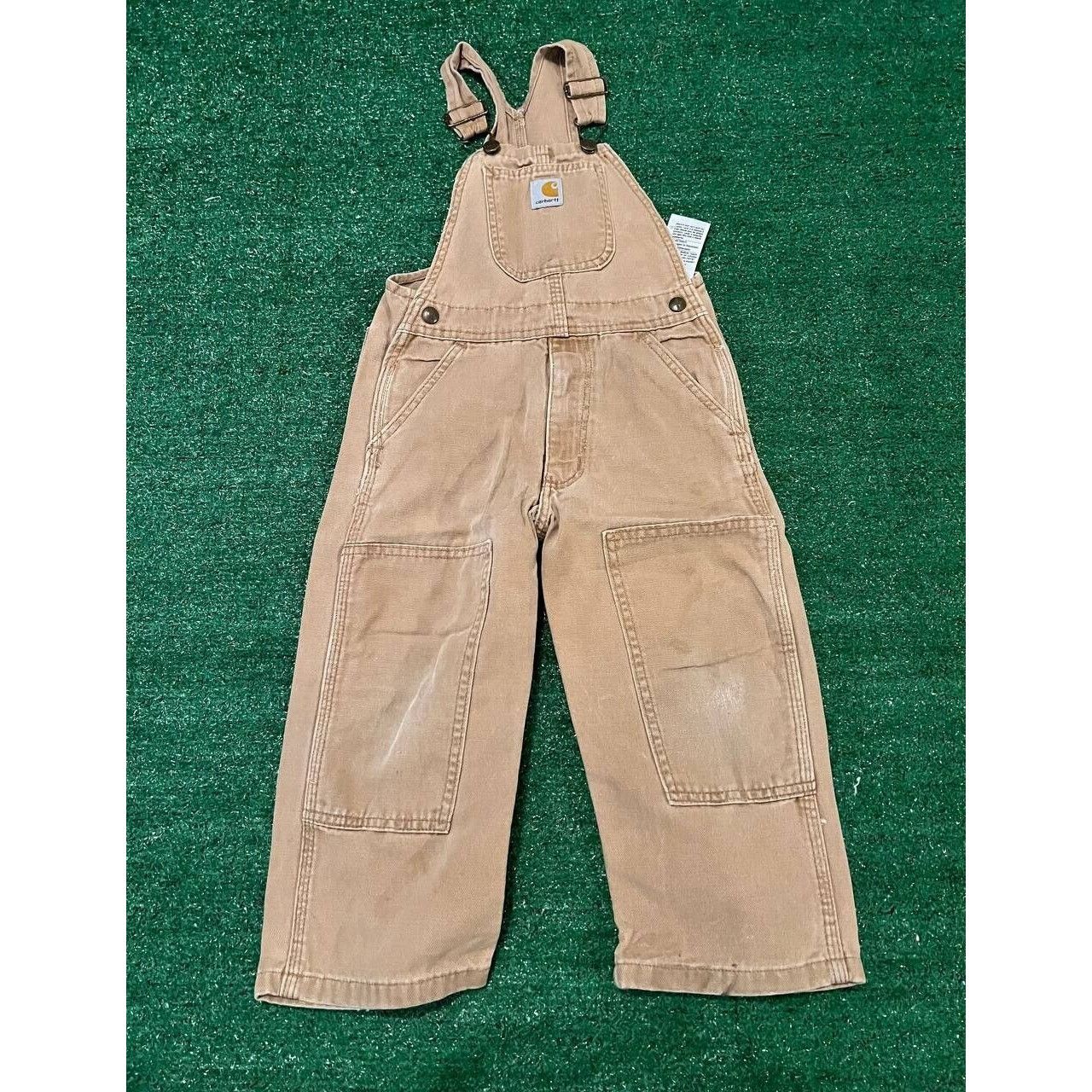 Brain Dead × Carhartt Brain Dead Carhartt Bib Overalls Black