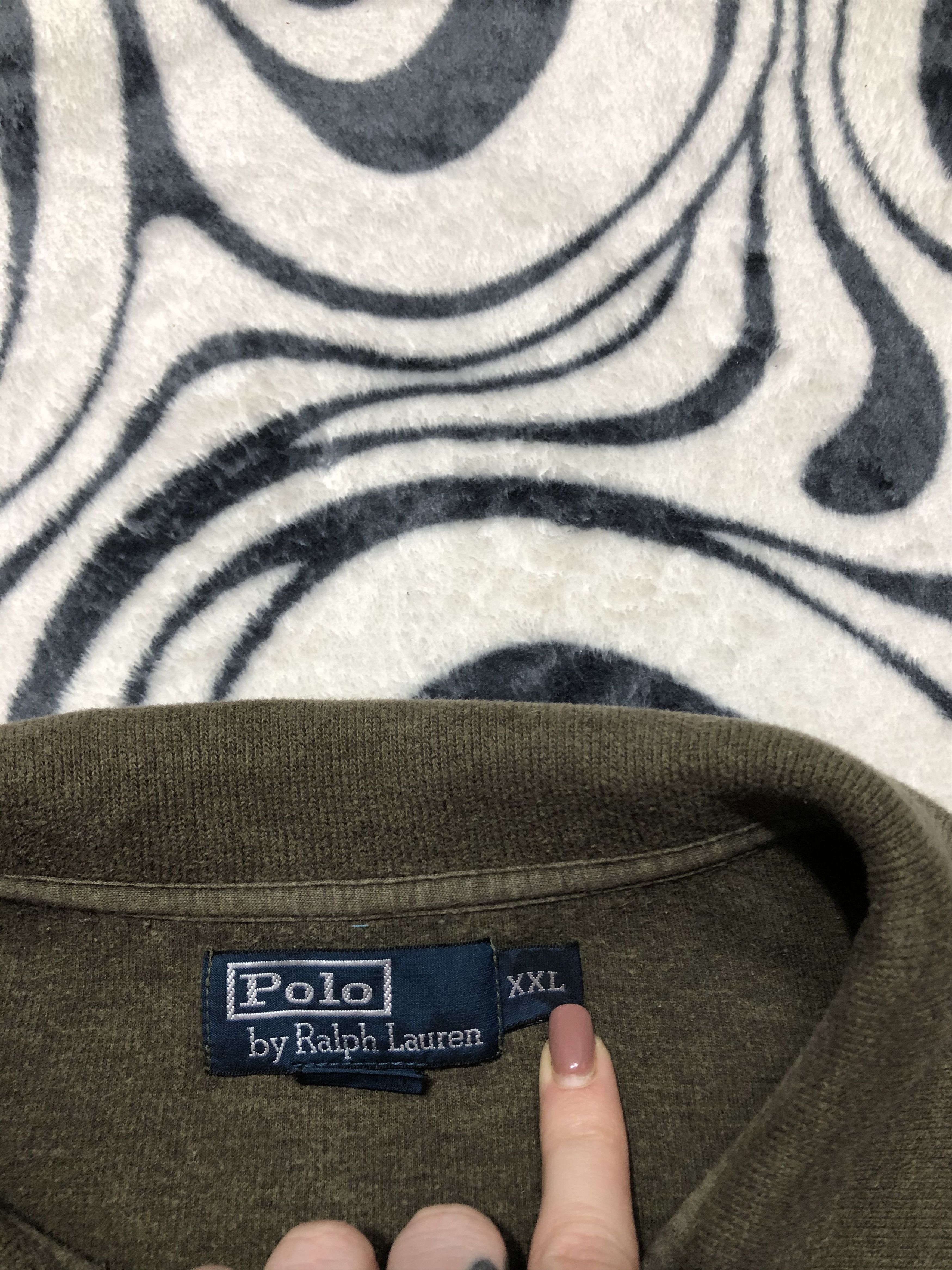 Polo Ralph Lauren Polo Ralph Lauren Vintage Mens 1\4 Zip Sweatshirt Size US XXL / EU 58 / 5 - 4 Thumbnail