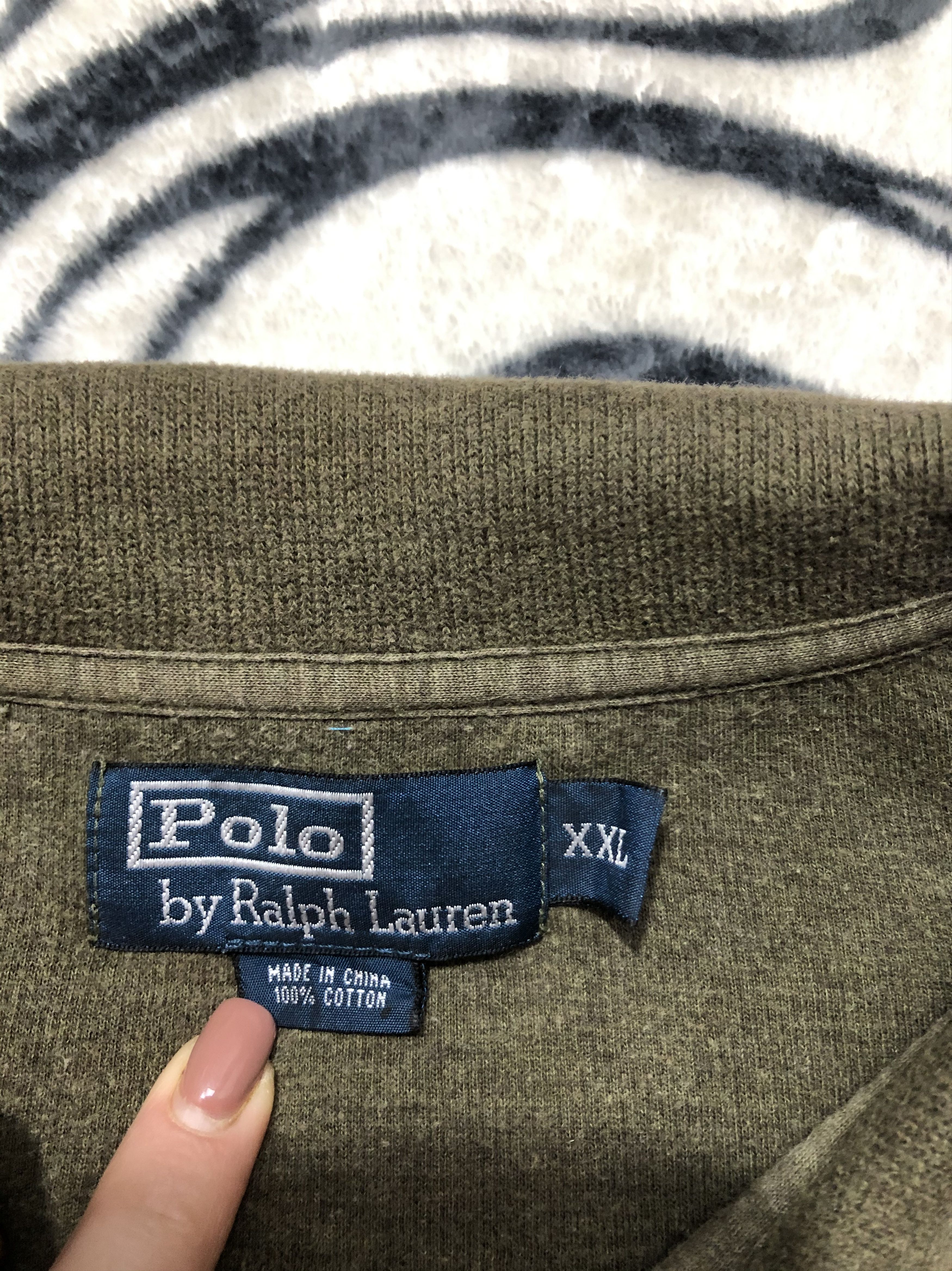 Polo Ralph Lauren Polo Ralph Lauren Vintage Mens 1\4 Zip Sweatshirt Size US XXL / EU 58 / 5 - 5 Thumbnail