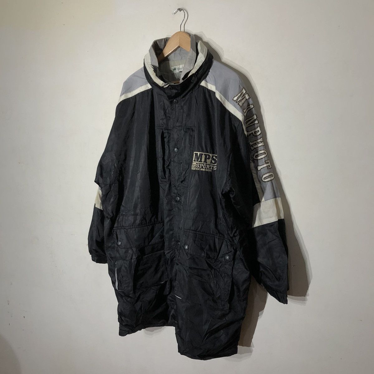 Japanese Brand Tomahawk Long Jacket Big Logo Size US L / EU 52-54 / 3 - 3 Thumbnail