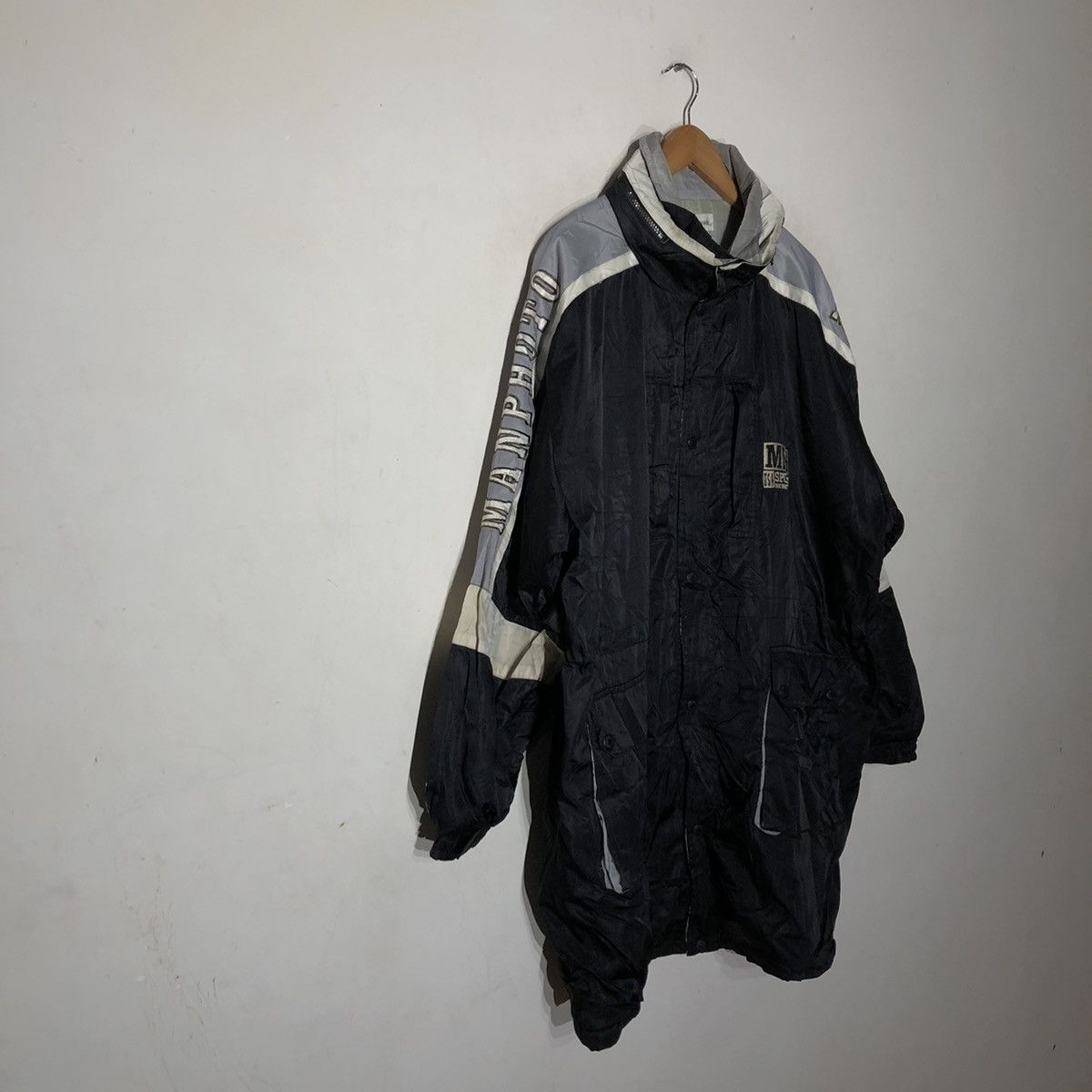 Japanese Brand Tomahawk Long Jacket Big Logo Size US L / EU 52-54 / 3 - 4 Thumbnail