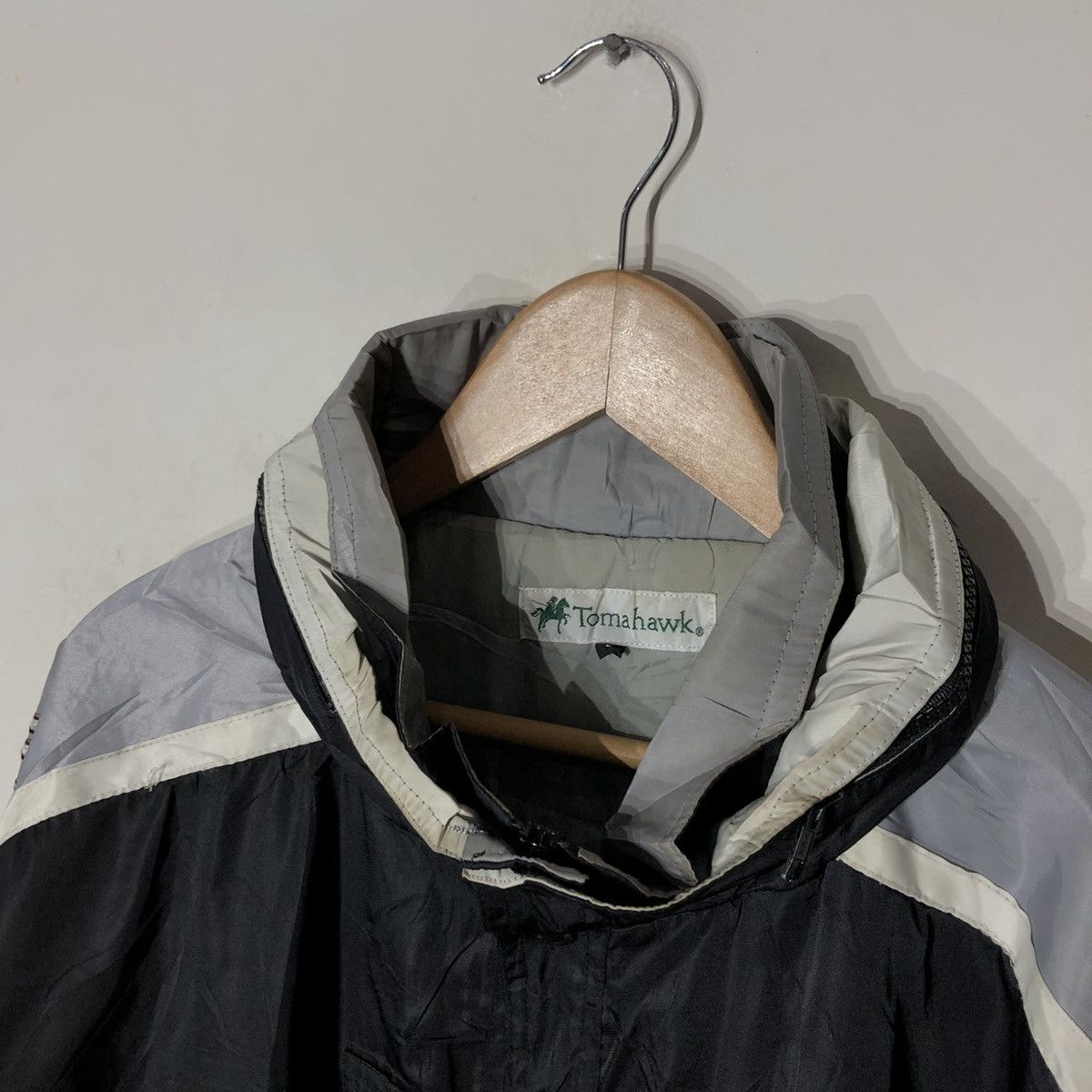 Japanese Brand Tomahawk Long Jacket Big Logo Size US L / EU 52-54 / 3 - 7 Thumbnail