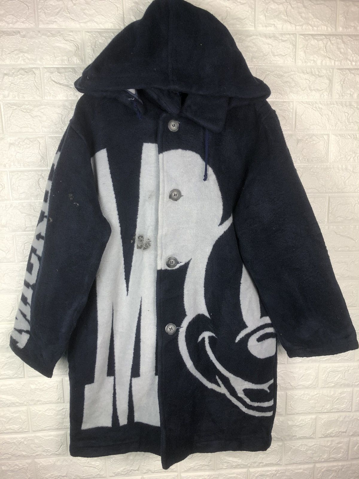 Disney Rare🔥Vtg Disney Mickey Mouse Fleece Long Jacket Size US M / EU 48-50 / 2 - 3 Thumbnail
