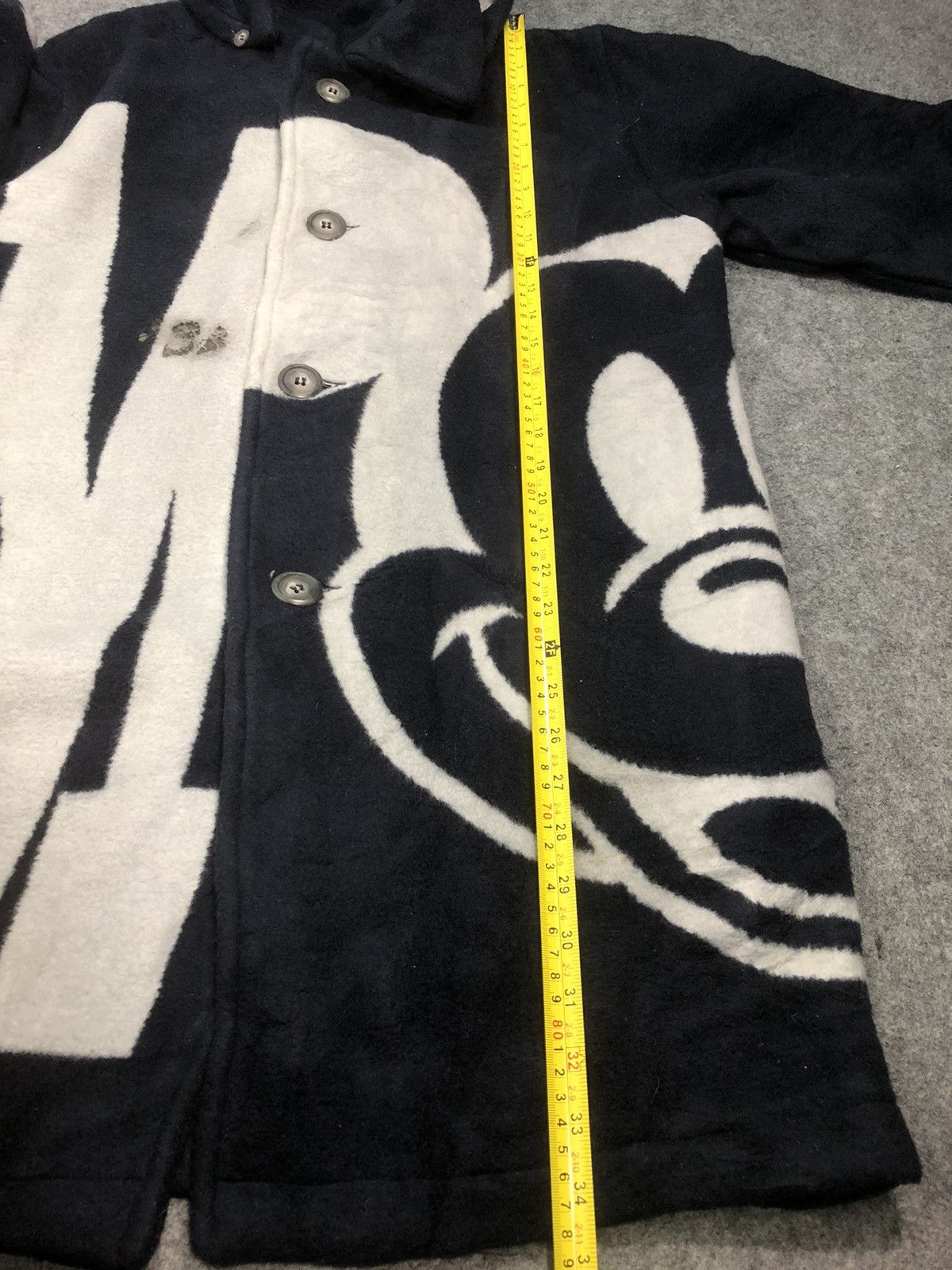 Disney Rare🔥Vtg Disney Mickey Mouse Fleece Long Jacket Size US M / EU 48-50 / 2 - 10 Thumbnail