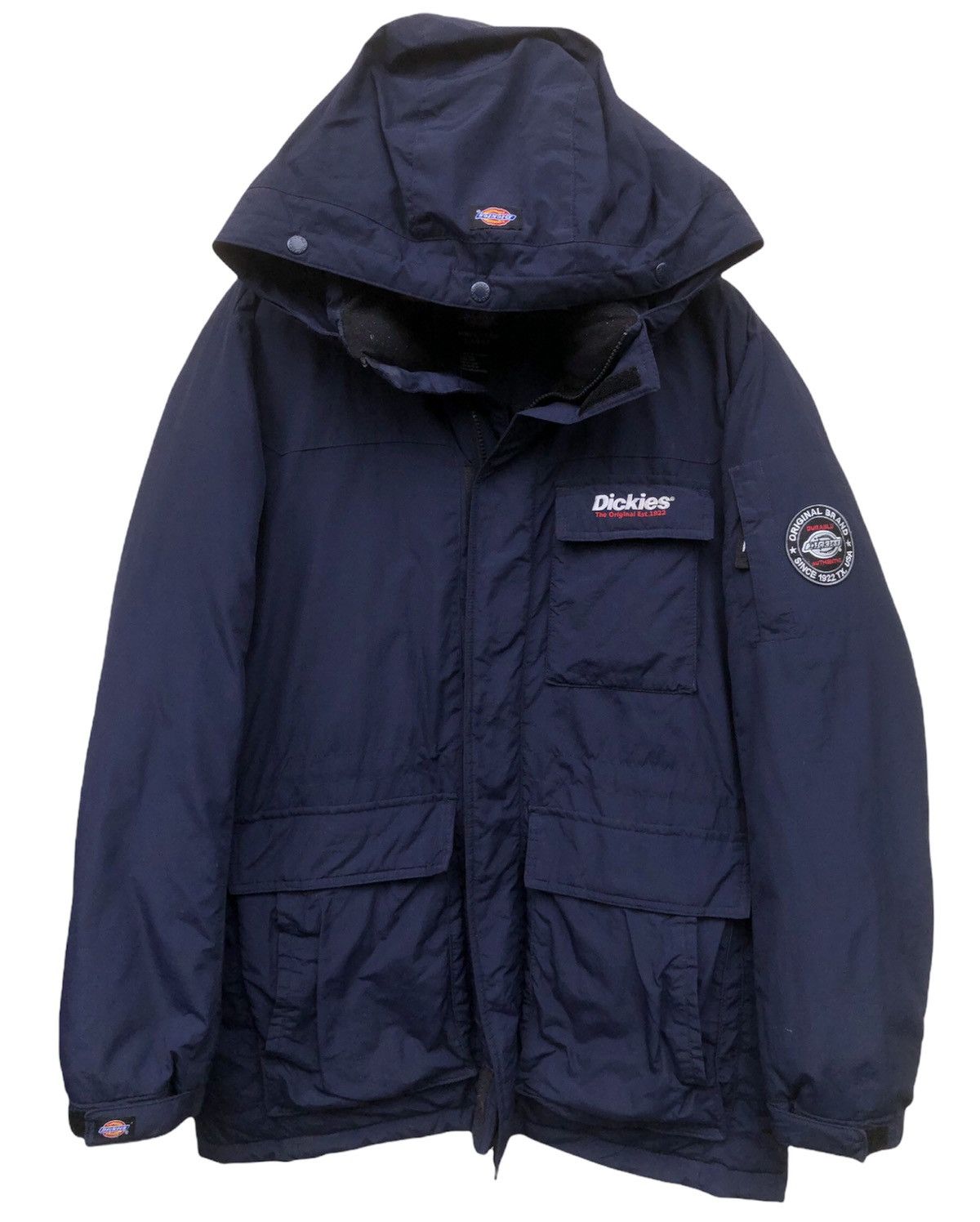 Dickies Last Drop🔥Rare🔥Vintage Dickies Puffer Jacket nice Design Size US L / EU 52-54 / 3 - 1 Thumbnail
