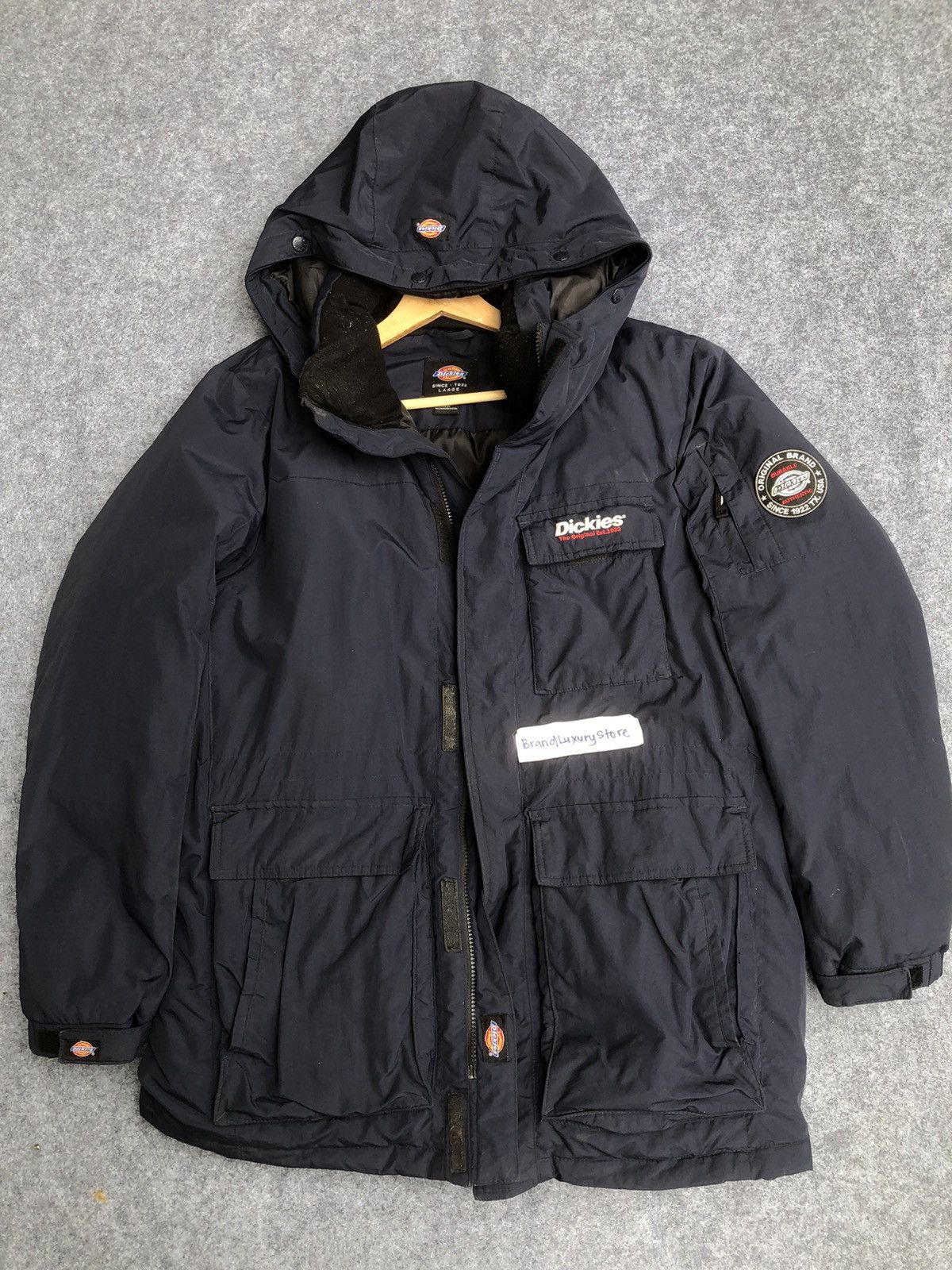Dickies Last Drop🔥Rare🔥Vintage Dickies Puffer Jacket nice Design Size US L / EU 52-54 / 3 - 4 Thumbnail