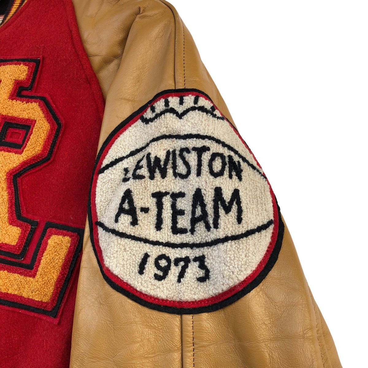 Buzz Rickson's Toyo Enterprise Bomber Leather varsity jacket Size US S / EU 44-46 / 1 - 3 Thumbnail