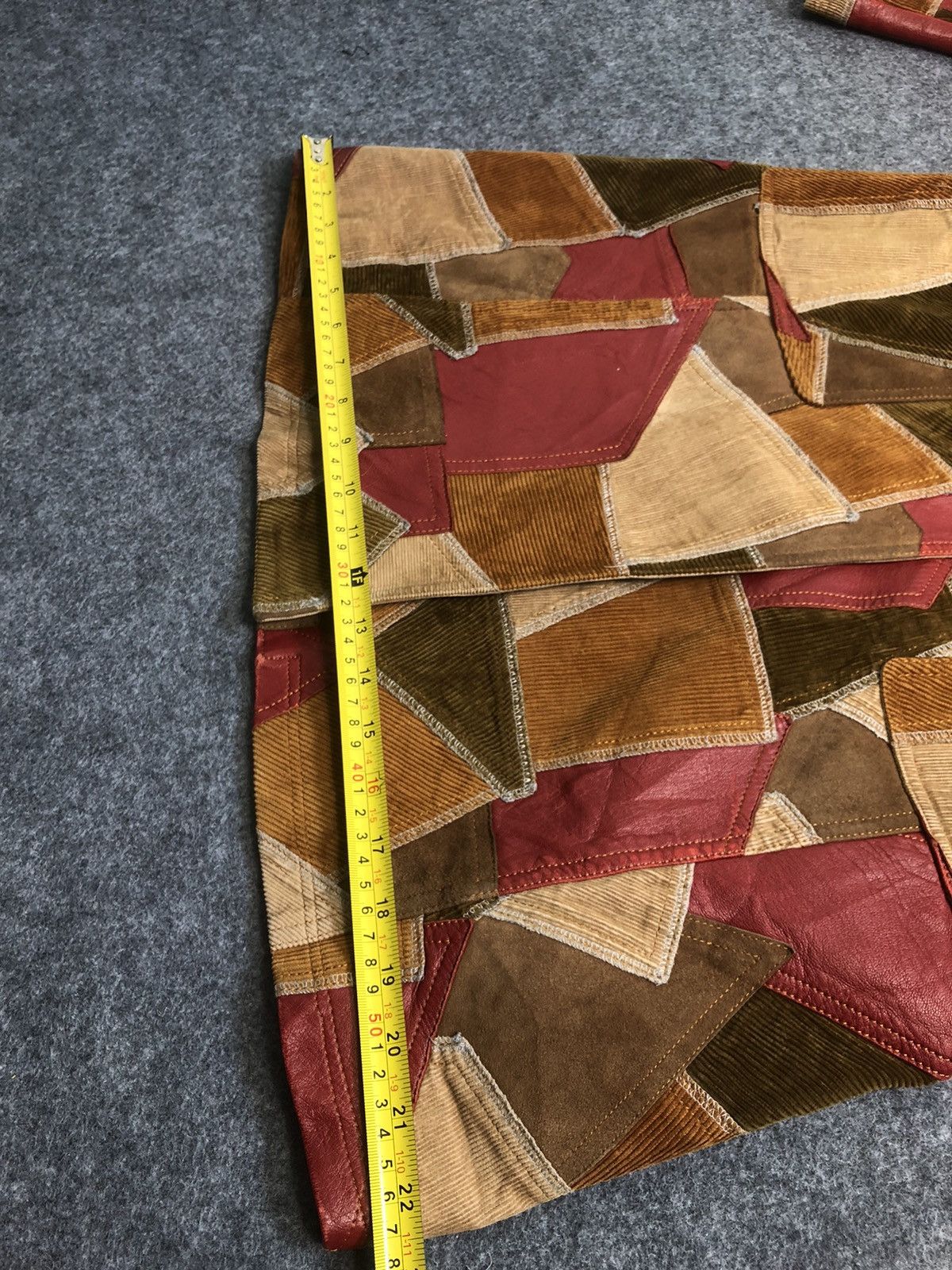 Japanese Brand Rarest🔥Patrick Cox Wannabe Patchwork Corduroy Leather Jacket Size US S / EU 44-46 / 1 - 14 Thumbnail