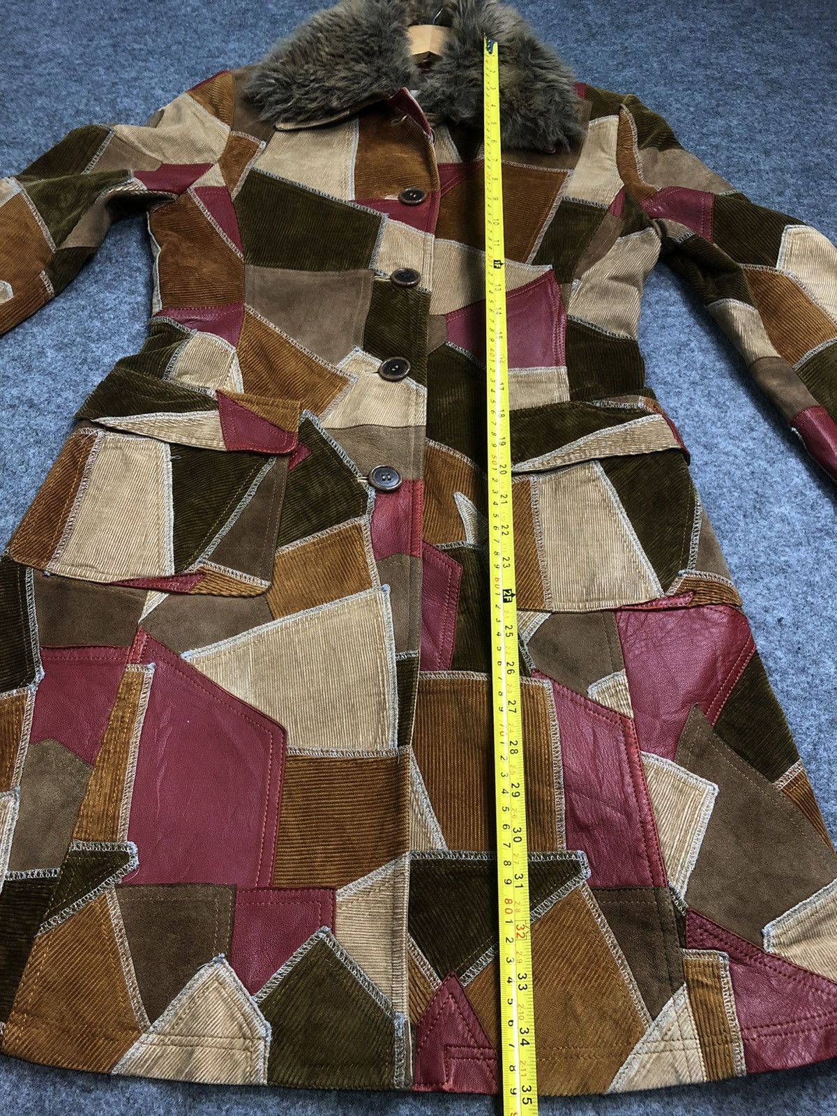 Japanese Brand Rarest🔥Patrick Cox Wannabe Patchwork Corduroy Leather Jacket Size US S / EU 44-46 / 1 - 13 Thumbnail