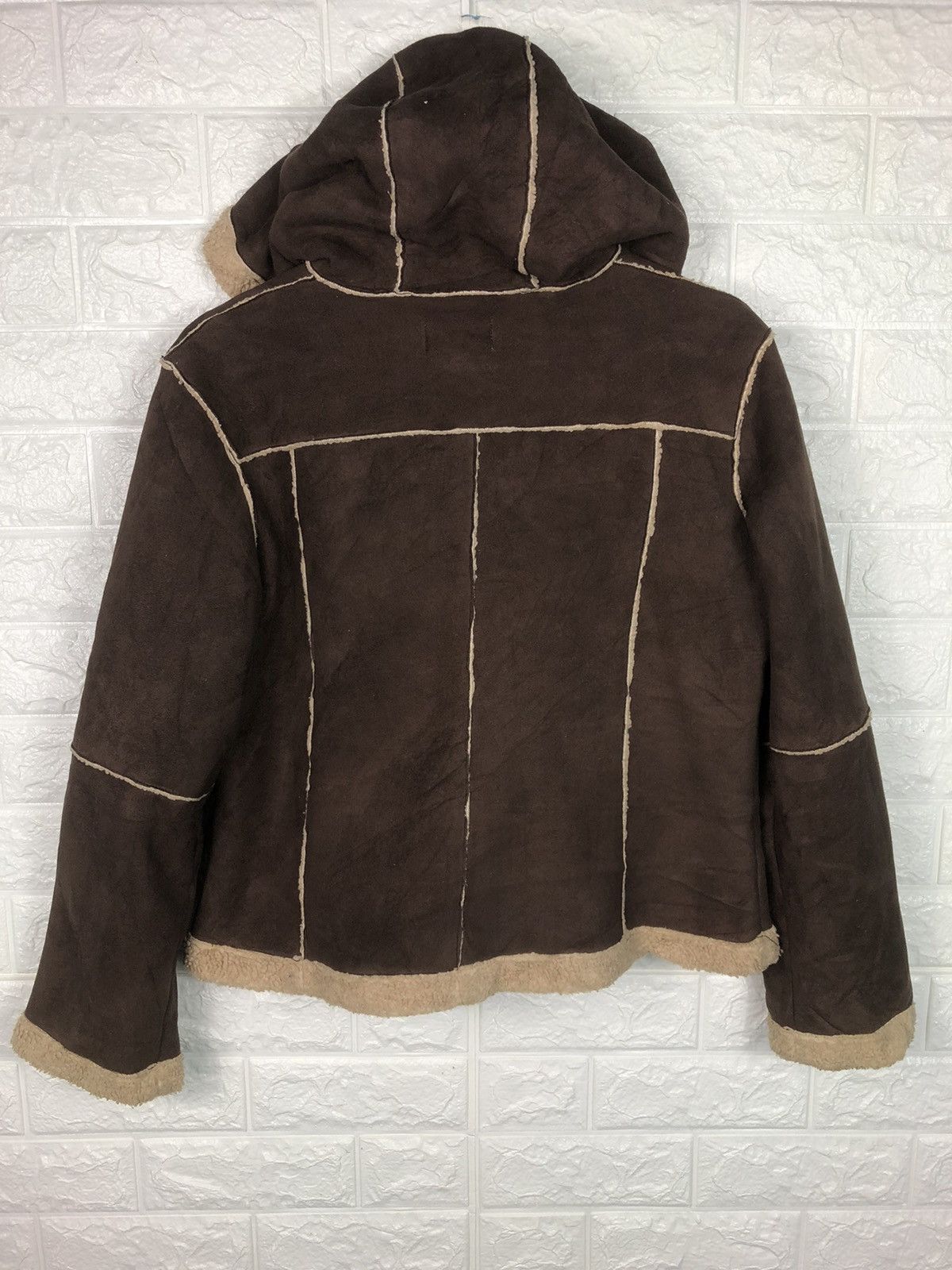Playboy Last Drop🔥Rare🔥Vintage 80s PLAYBOY Sheepskin Leather Jacket Size US S / EU 44-46 / 1 - 5 Thumbnail