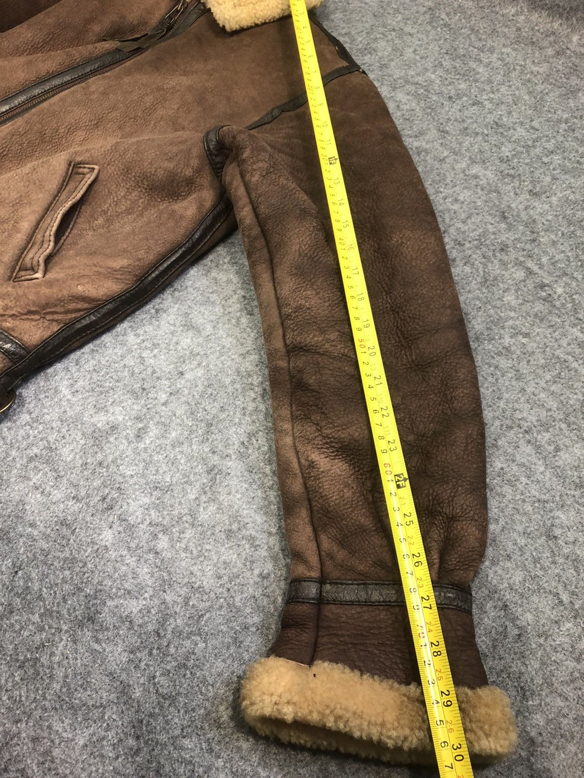 Other Rarest🔥Vtg B3 PAPARINO Bomber Sheepskin Leather Jacket Size US M / EU 48-50 / 2 - 17 Thumbnail