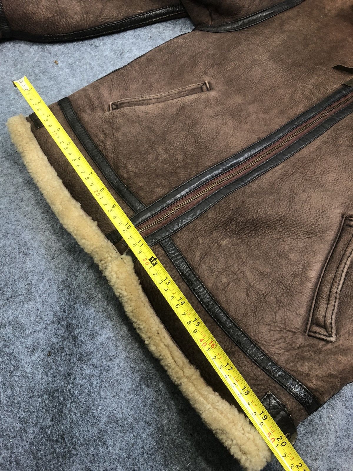 Other Rarest🔥Vtg B3 PAPARINO Bomber Sheepskin Leather Jacket Size US M / EU 48-50 / 2 - 15 Thumbnail