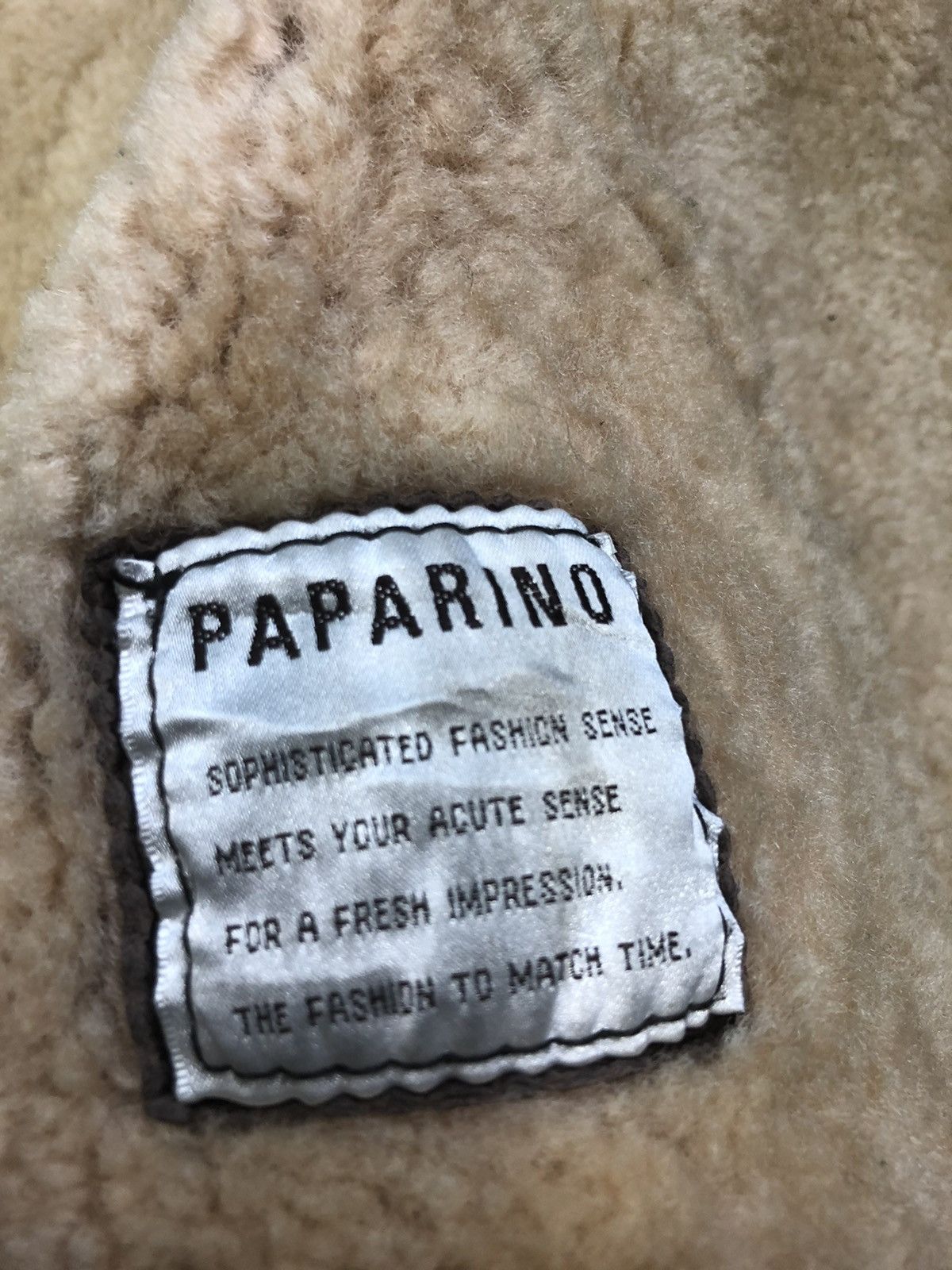 Other Rarest🔥Vtg B3 PAPARINO Bomber Sheepskin Leather Jacket Size US M / EU 48-50 / 2 - 10 Thumbnail