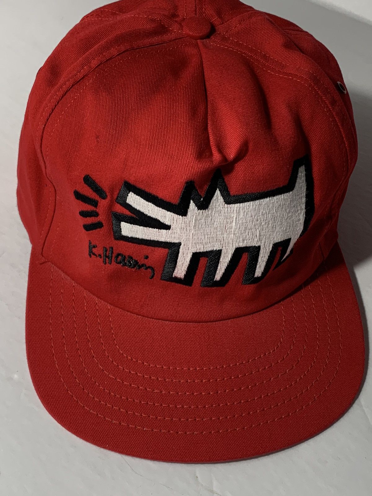 Keith Haring Barking Dog Pop Shop Cap Hat