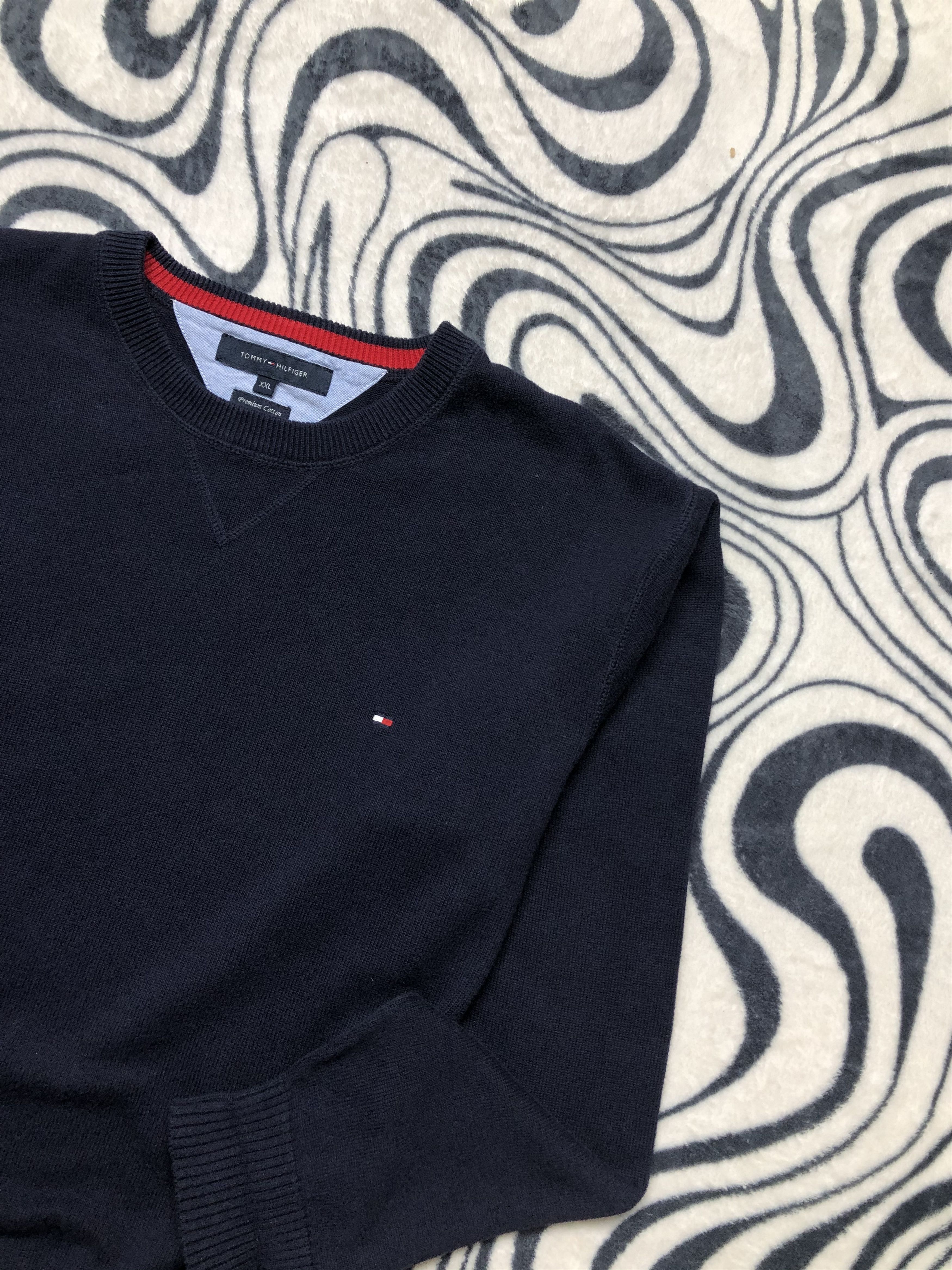 Tommy Hilfiger × Vintage Tommy Hilfiger Vintage Mens Sweater Size US XXL / EU 58 / 5 - 2 Thumbnail