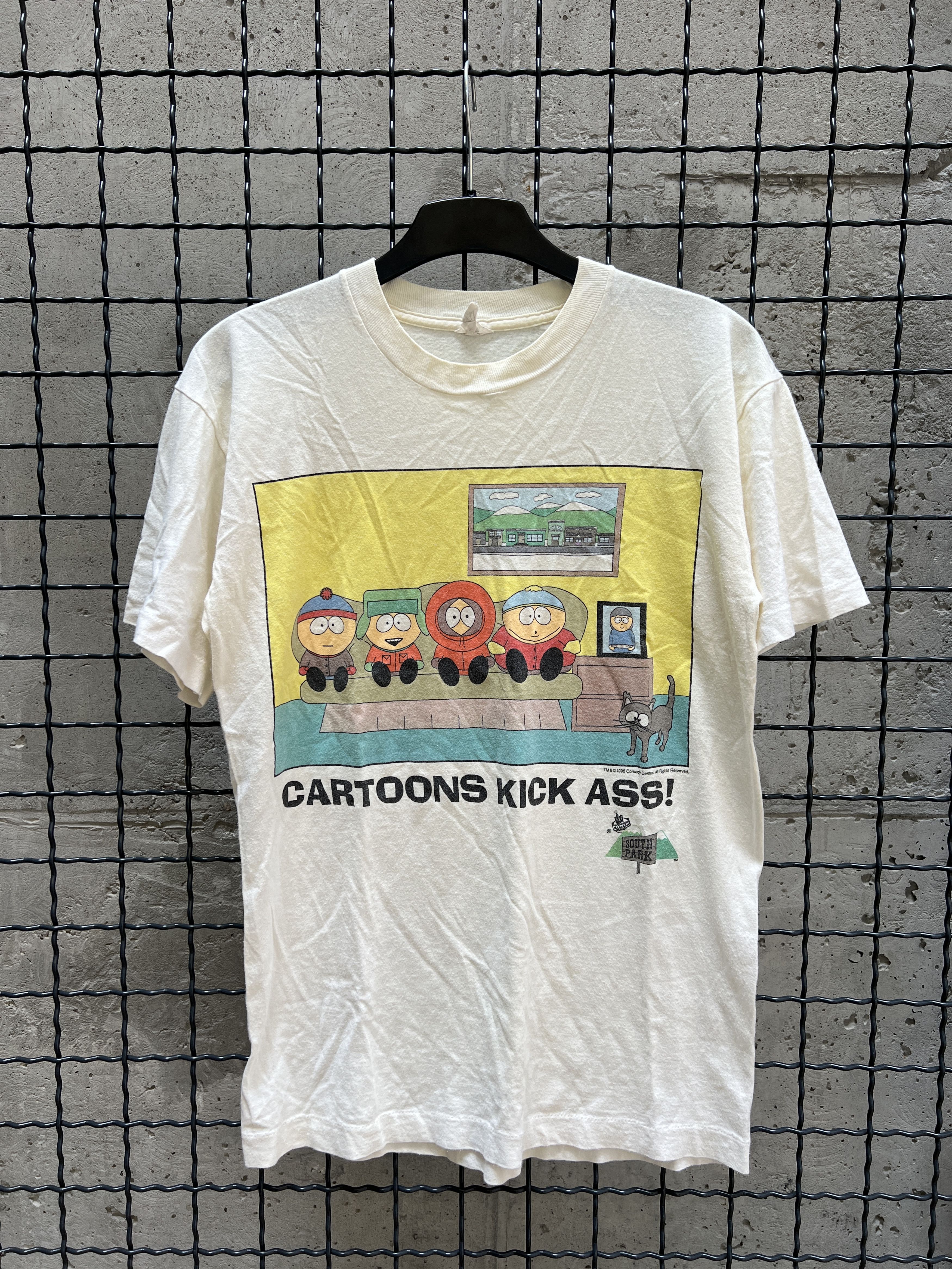 Cartoon Network Vintage 1998 South Park Cartoon Movie T-shirt Size US M / EU 48-50 / 2 - 1 Thumbnail
