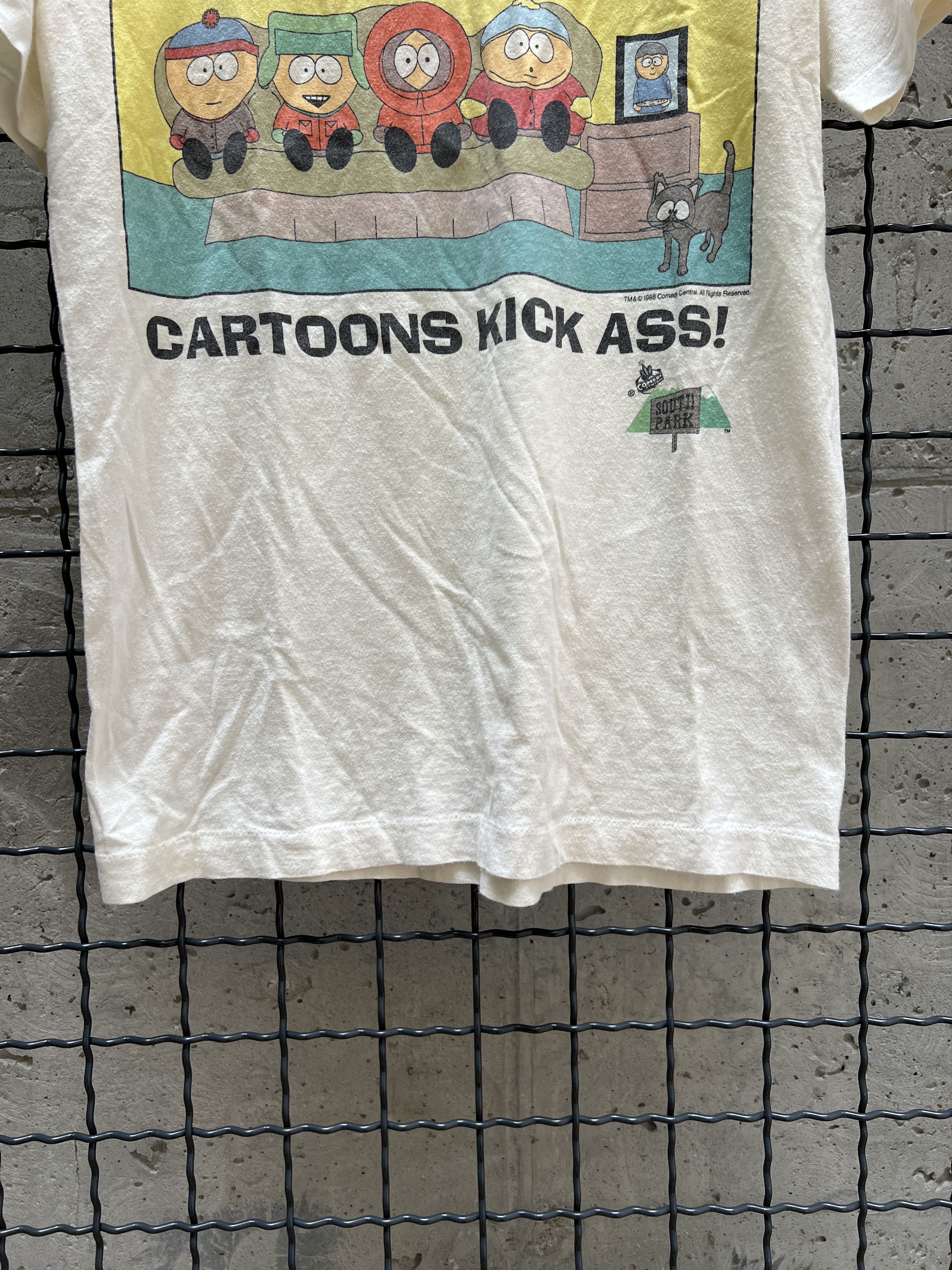 Cartoon Network Vintage 1998 South Park Cartoon Movie T-shirt Size US M / EU 48-50 / 2 - 10 Thumbnail