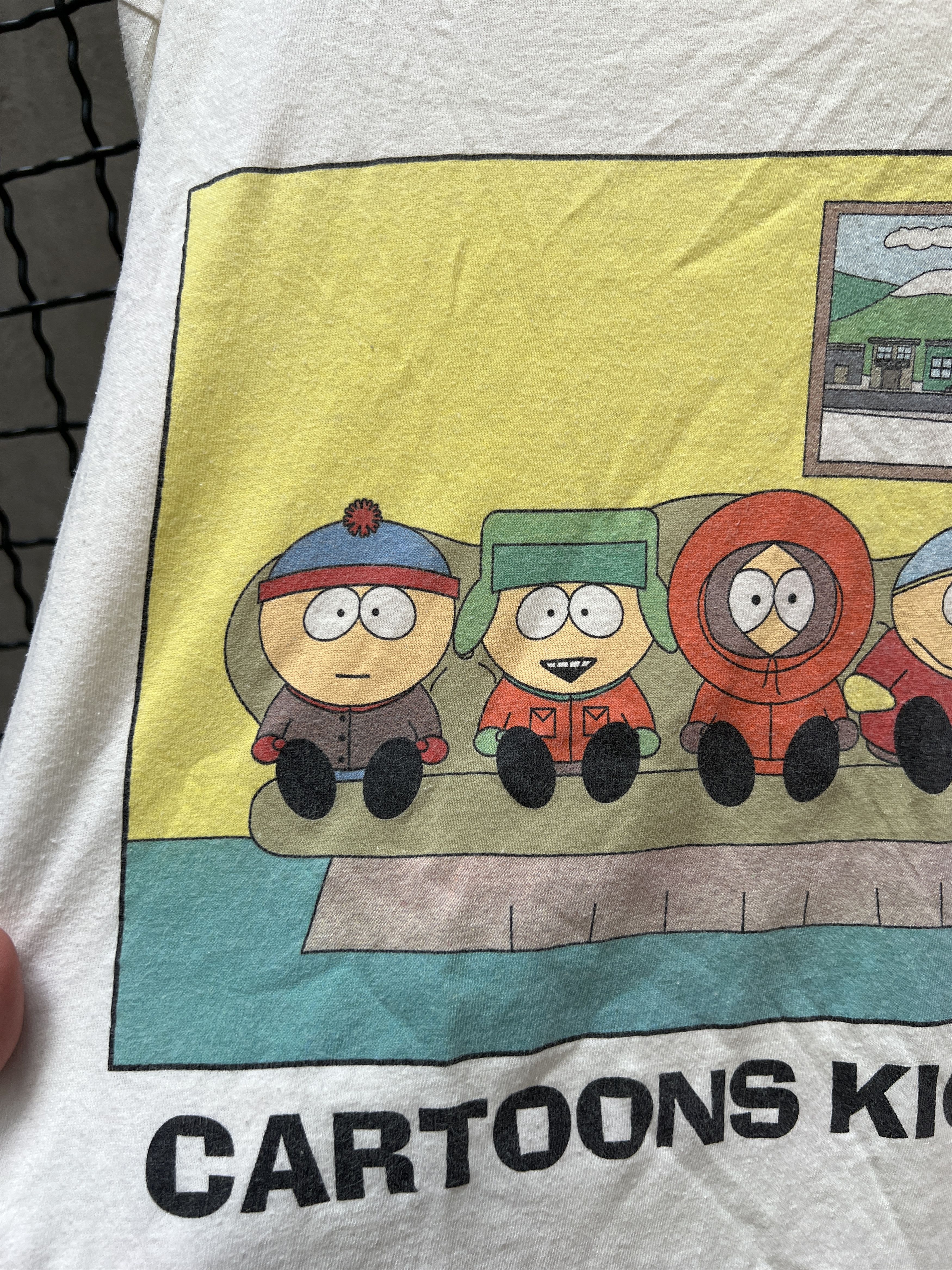 Cartoon Network Vintage 1998 South Park Cartoon Movie T-shirt Size US M / EU 48-50 / 2 - 6 Thumbnail