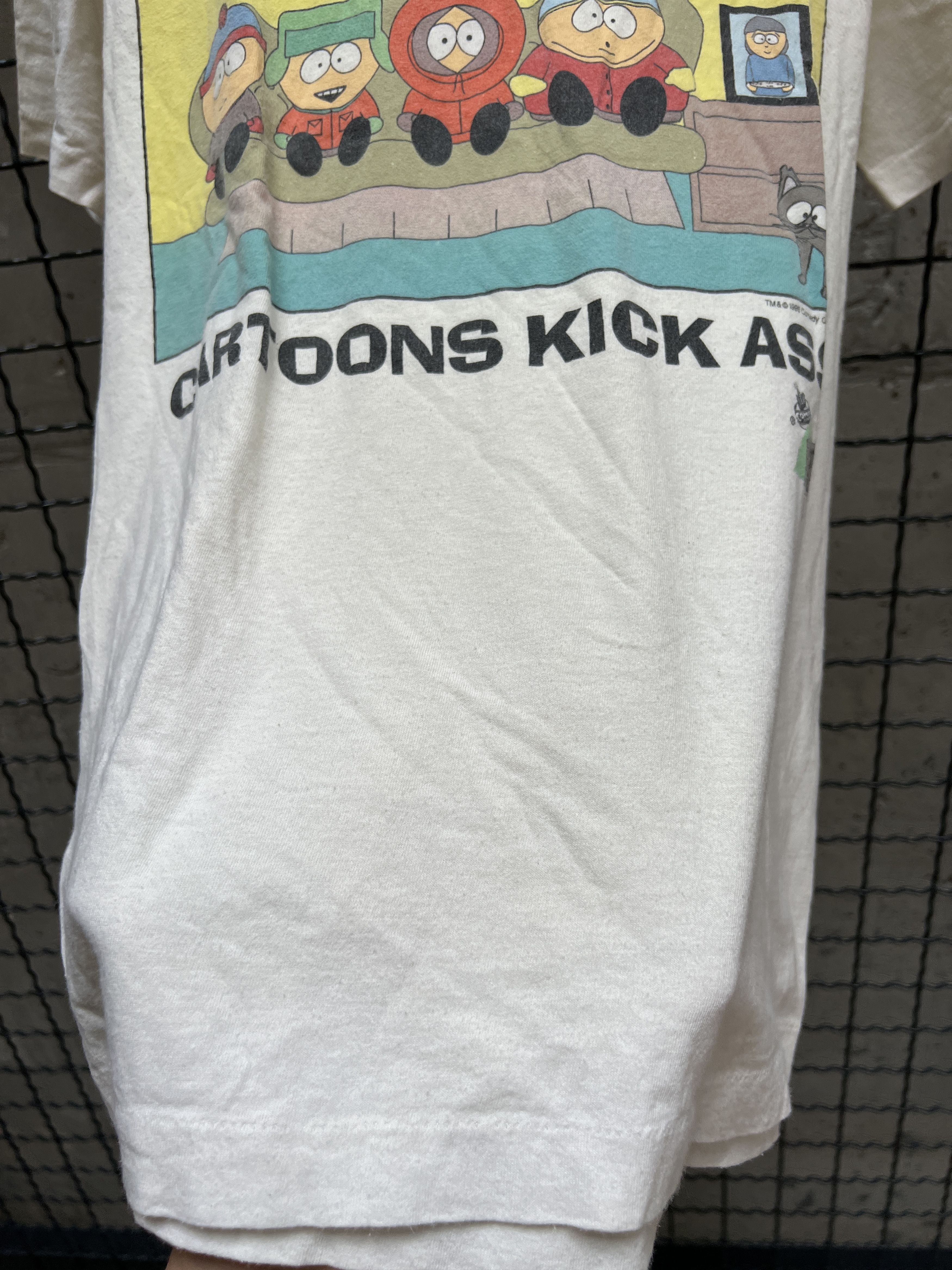 Cartoon Network Vintage 1998 South Park Cartoon Movie T-shirt Size US M / EU 48-50 / 2 - 13 Thumbnail