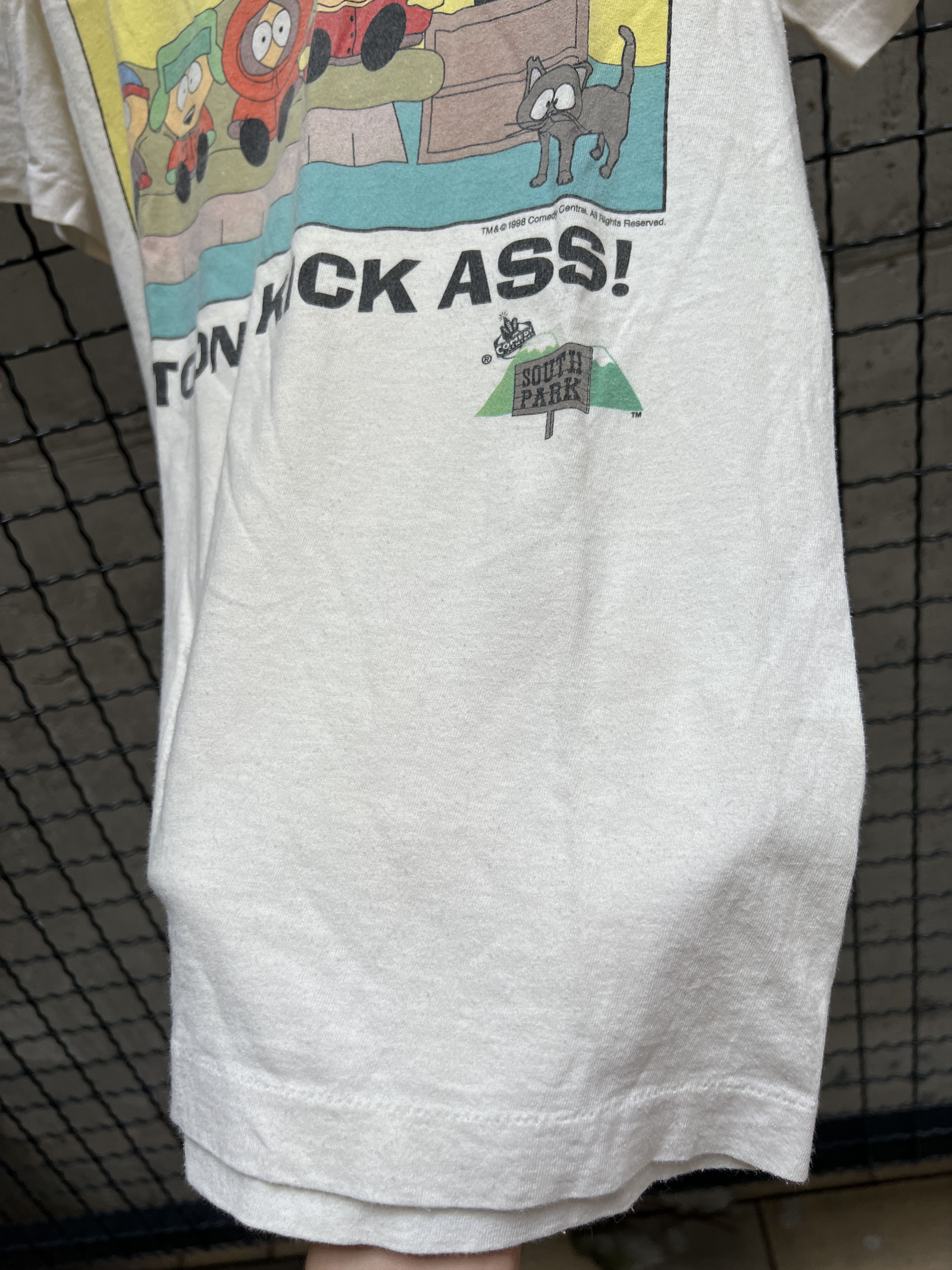 Cartoon Network Vintage 1998 South Park Cartoon Movie T-shirt Size US M / EU 48-50 / 2 - 12 Thumbnail