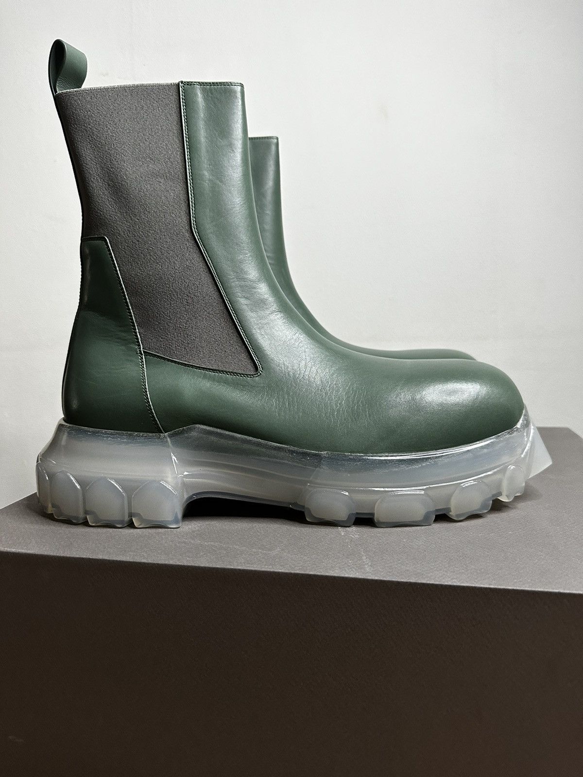 Rick Owens BEATLE BOZO TRACTOR BOOTS EU45 Size US 12 / EU 45 - 3 Thumbnail