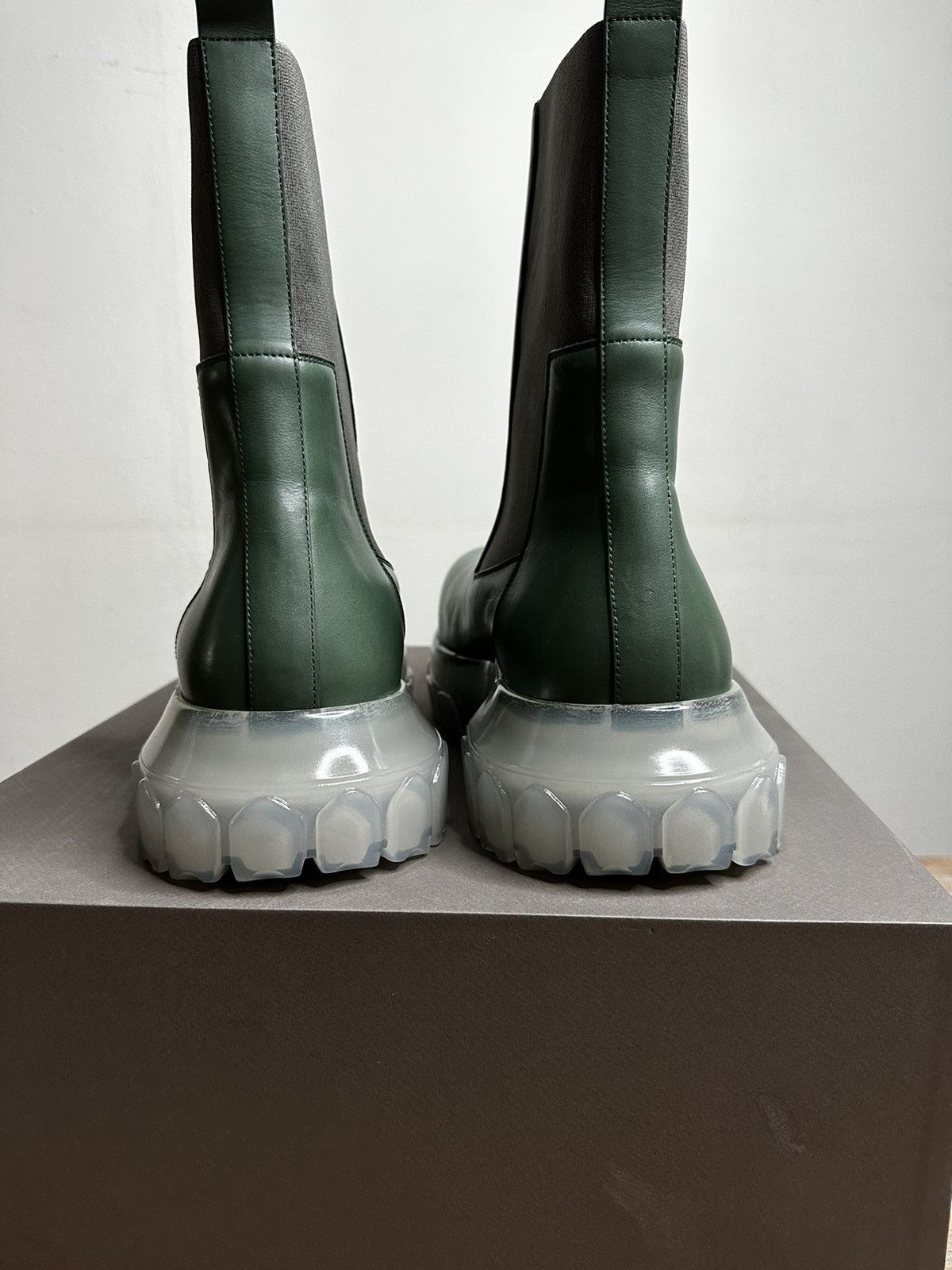 Rick Owens BEATLE BOZO TRACTOR BOOTS EU45 Size US 12 / EU 45 - 2 Thumbnail