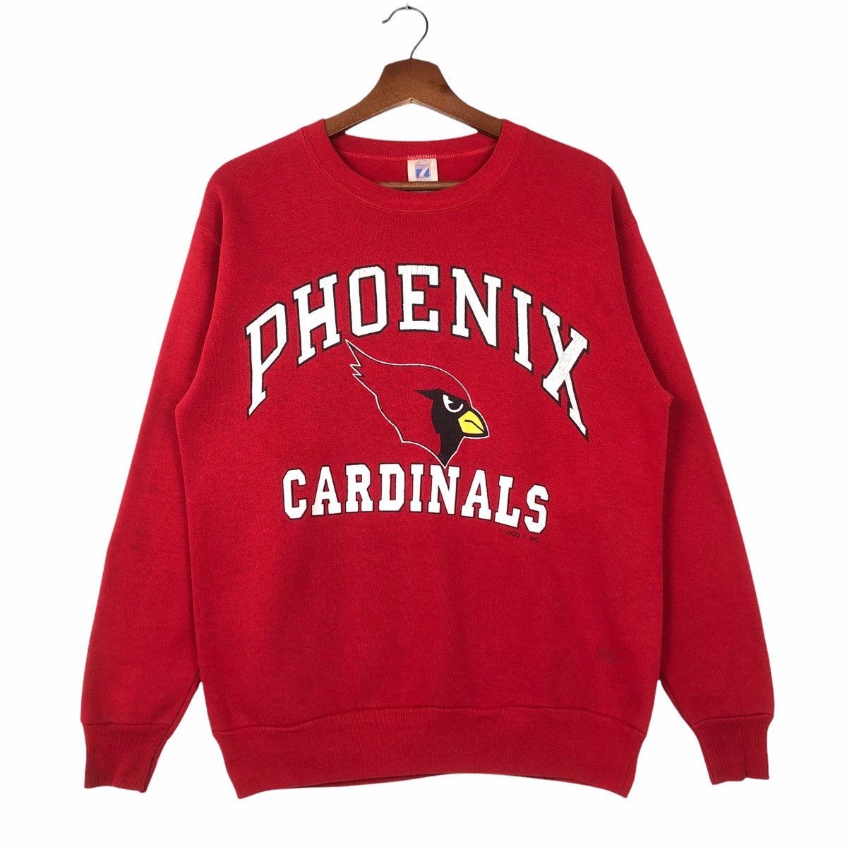 Vintage 90s Arizona Cardinals Crewneck Sweatshirt Size Large