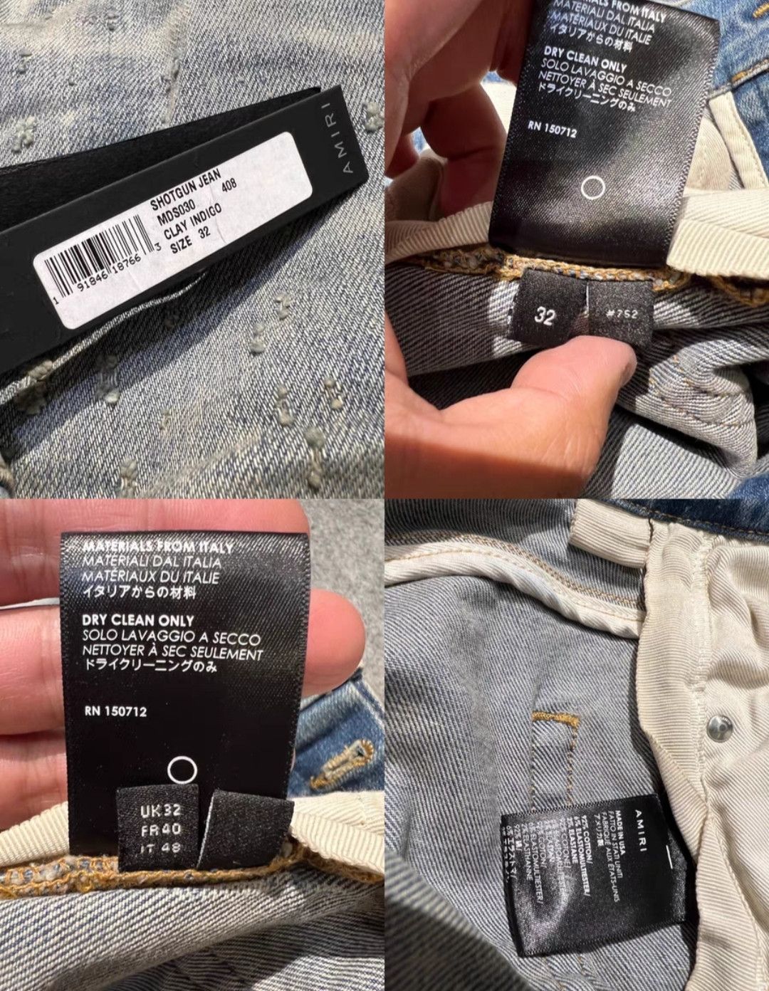Amiri AMIRI Shotgun Jeans Size US 32 / EU 48 - 8 Thumbnail