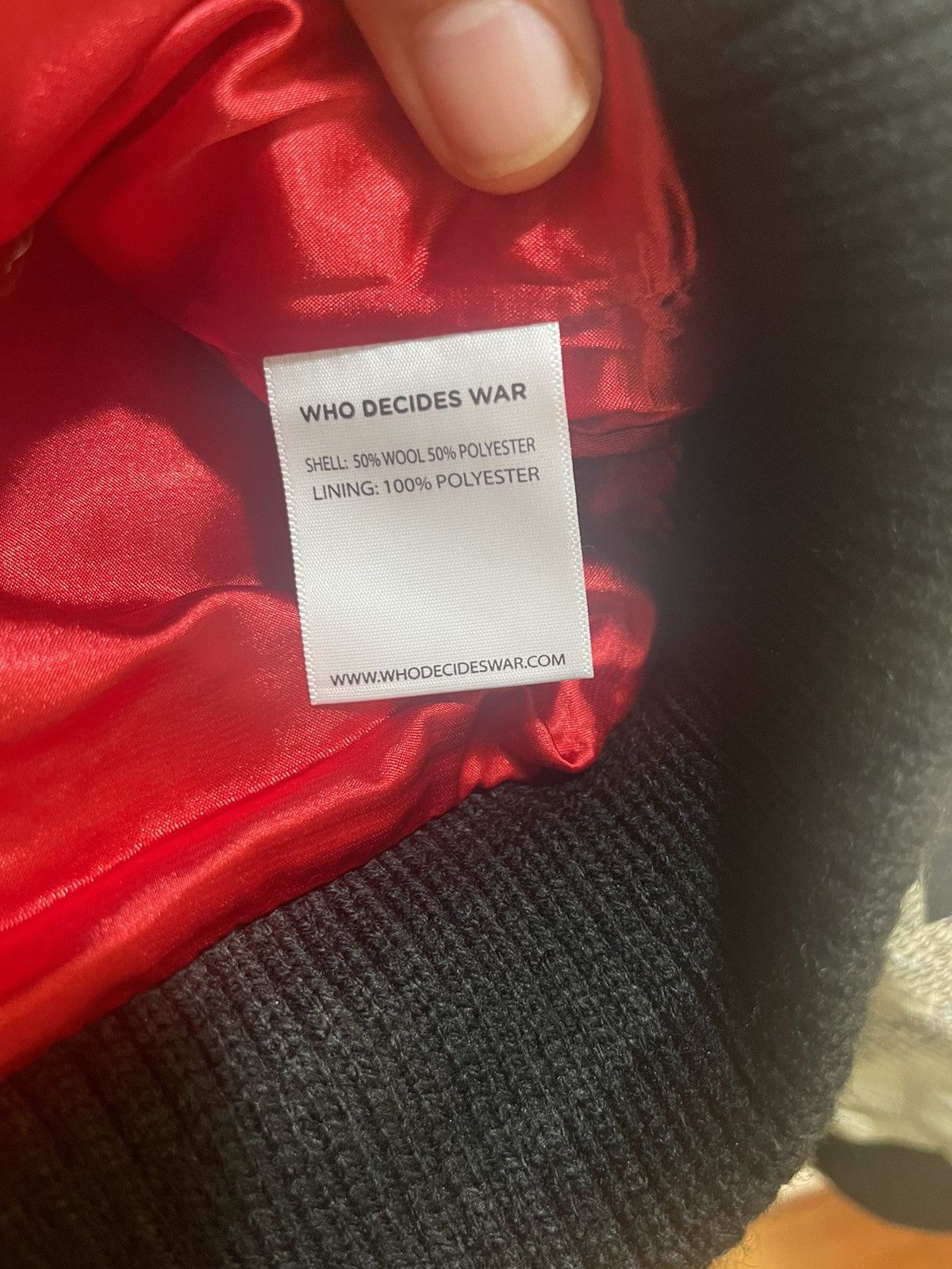Who Decides War Who Decides War Varsity Jacket (2023) Size US L / EU 52-54 / 3 - 10 Thumbnail