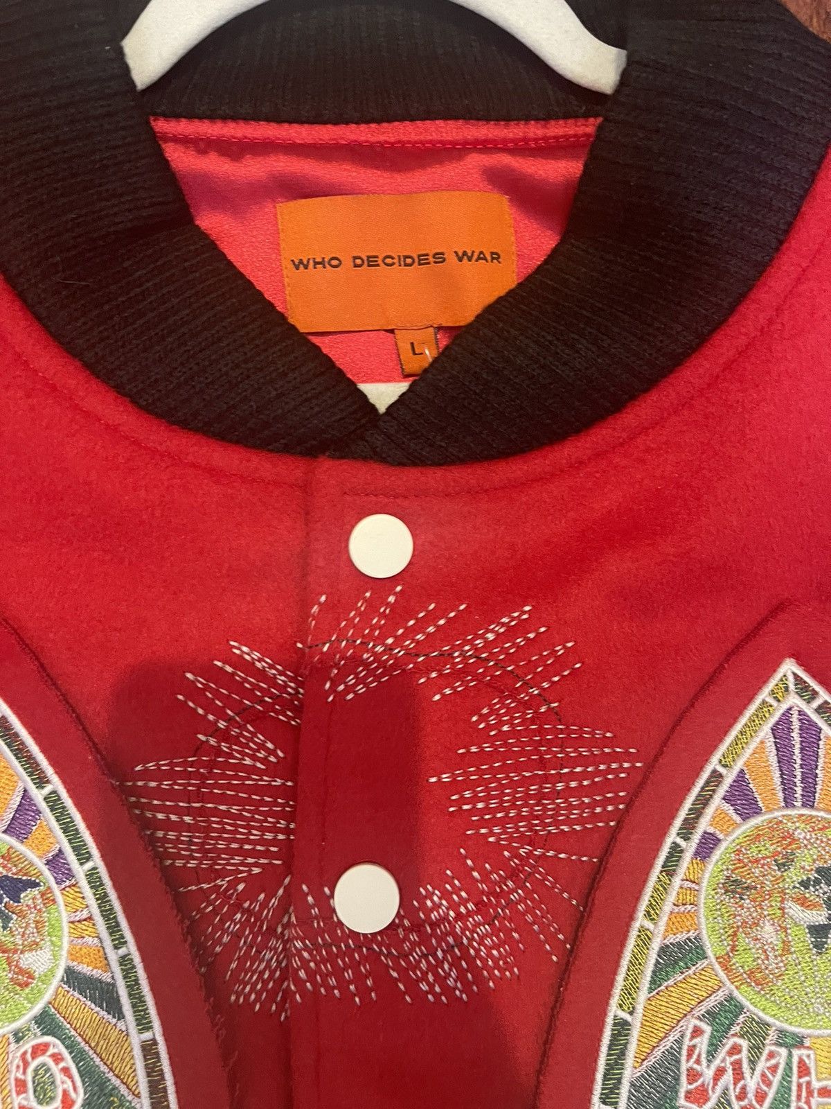 Who Decides War Who Decides War Varsity Jacket (2023) Size US L / EU 52-54 / 3 - 7 Thumbnail