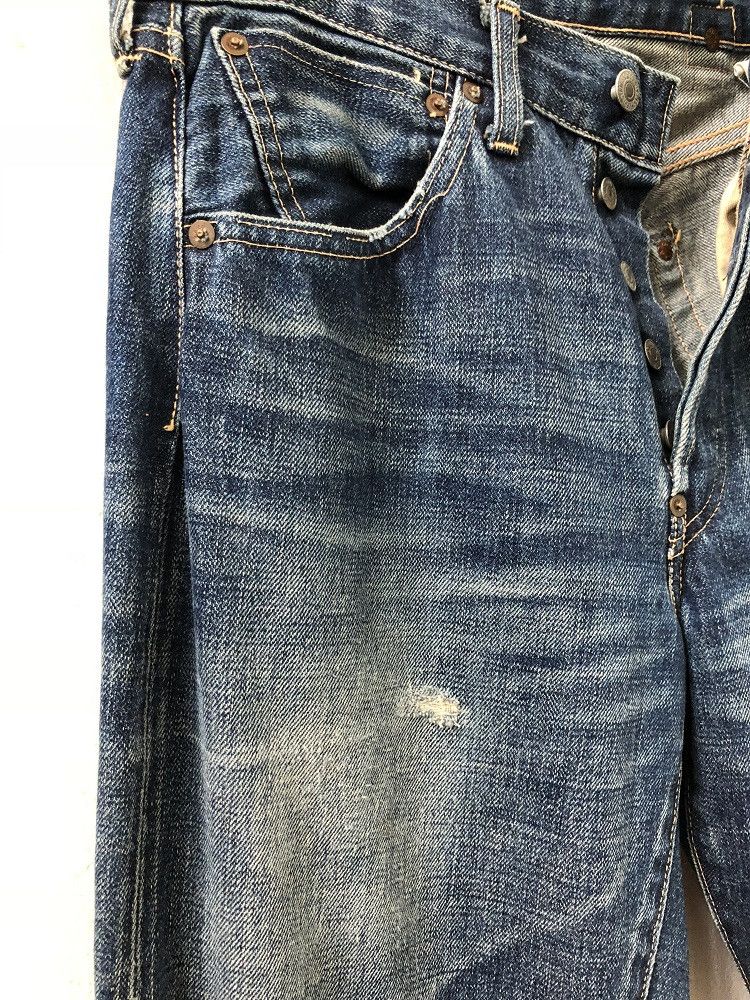 Levi's Vintage Clothing LVC 1930s Levi's 501 Cut Off Buckle Back Selvedge Size US 30 / EU 46 - 12 Thumbnail
