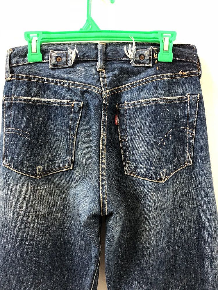 Levi's Vintage Clothing LVC 1930s Levi's 501 Cut Off Buckle Back Selvedge Size US 30 / EU 46 - 2 Thumbnail