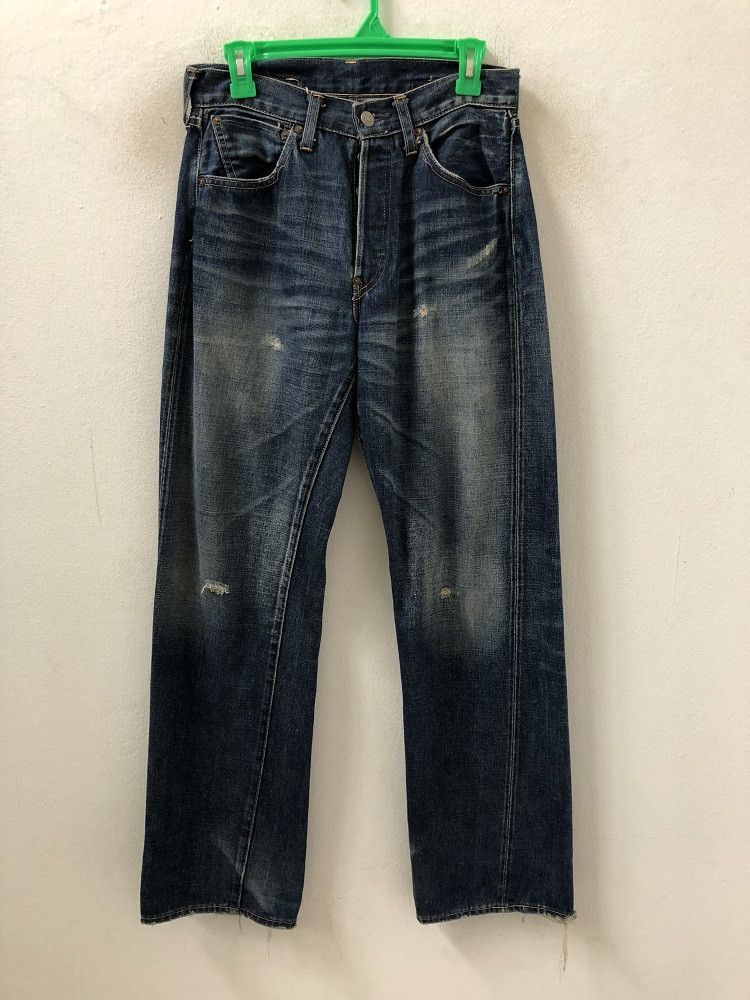 Levi's Vintage Clothing LVC 1930s Levi's 501 Cut Off Buckle Back Selvedge Size US 30 / EU 46 - 6 Thumbnail