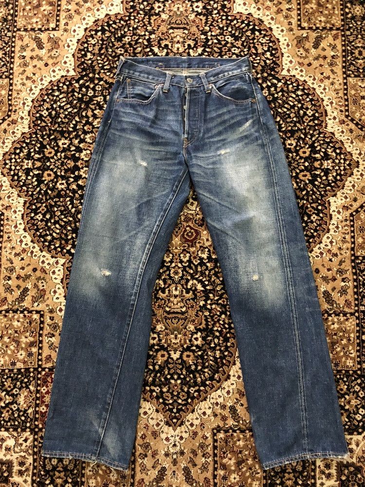 Levi's Vintage Clothing LVC 1930s Levi's 501 Cut Off Buckle Back Selvedge Size US 30 / EU 46 - 15 Thumbnail