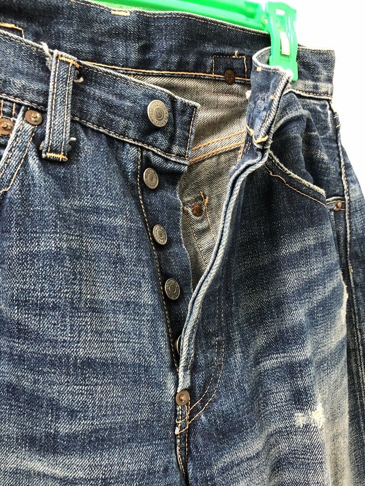 Levi's Vintage Clothing LVC 1930s Levi's 501 Cut Off Buckle Back Selvedge Size US 30 / EU 46 - 11 Thumbnail