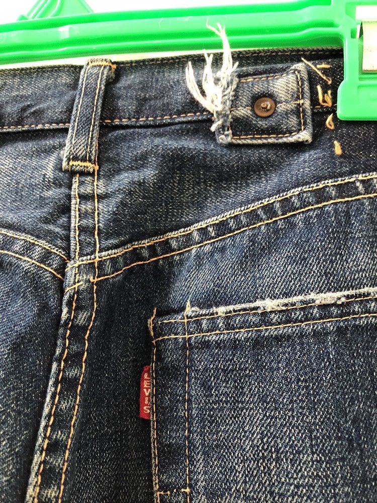 Levi's Vintage Clothing LVC 1930s Levi's 501 Cut Off Buckle Back Selvedge Size US 30 / EU 46 - 3 Thumbnail
