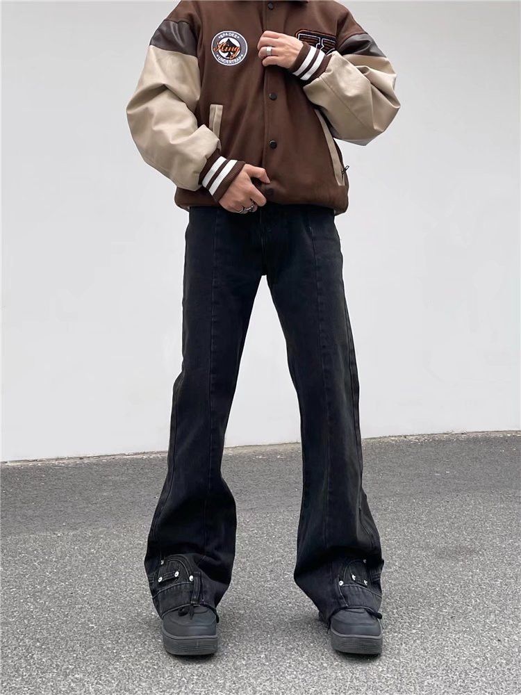 Casual Loose Denim Trousers